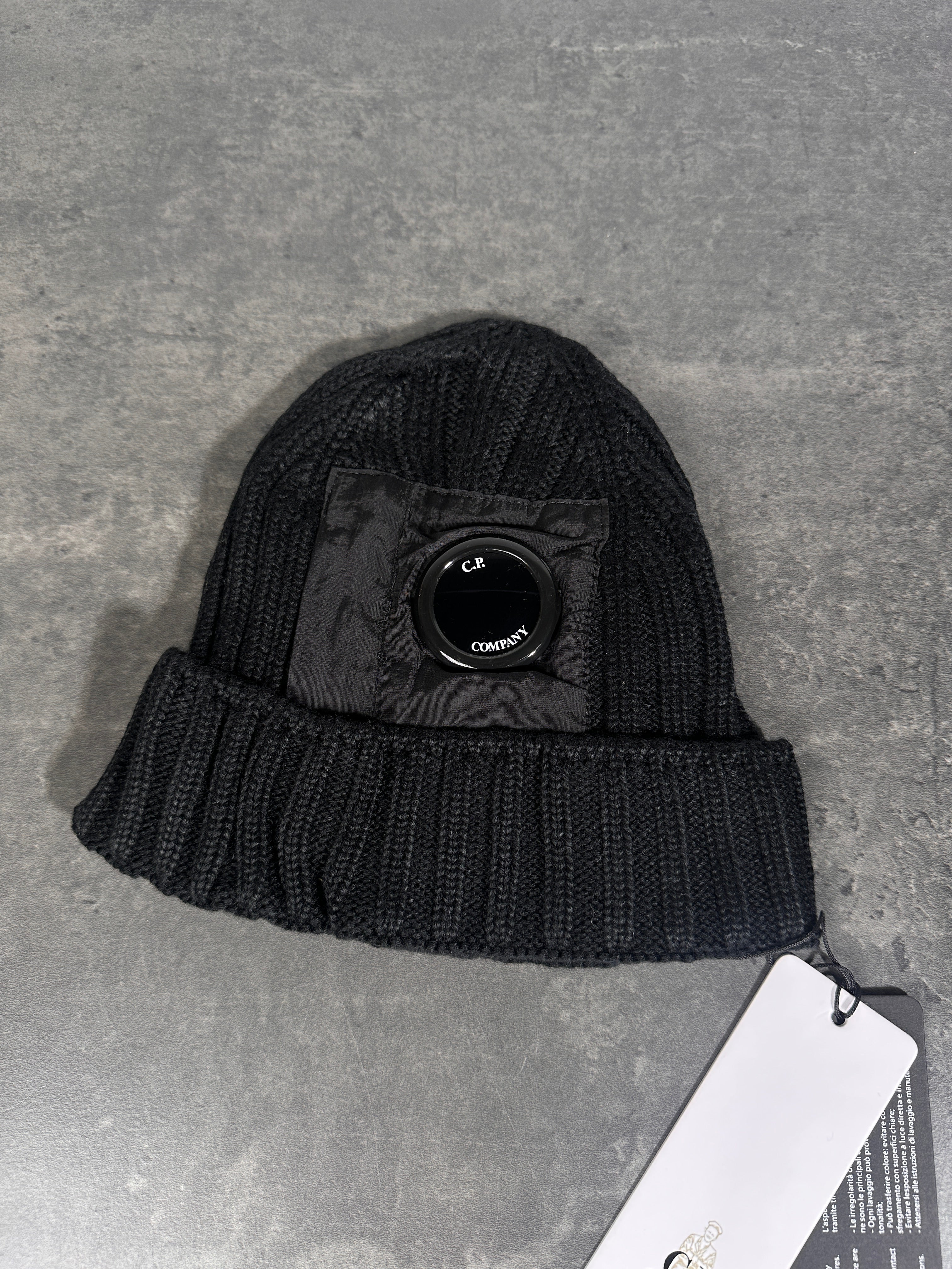 CP company single lens beanies