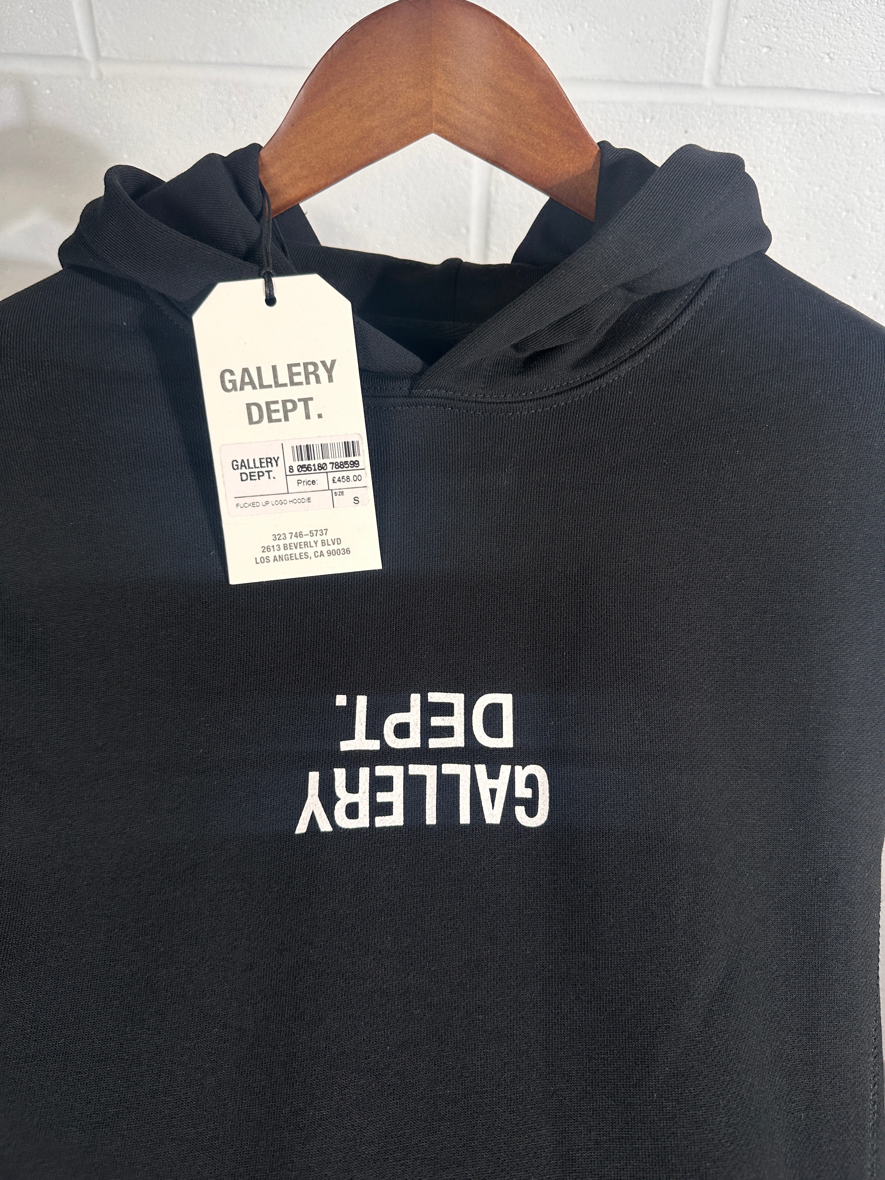 Gallery dept hoodie black