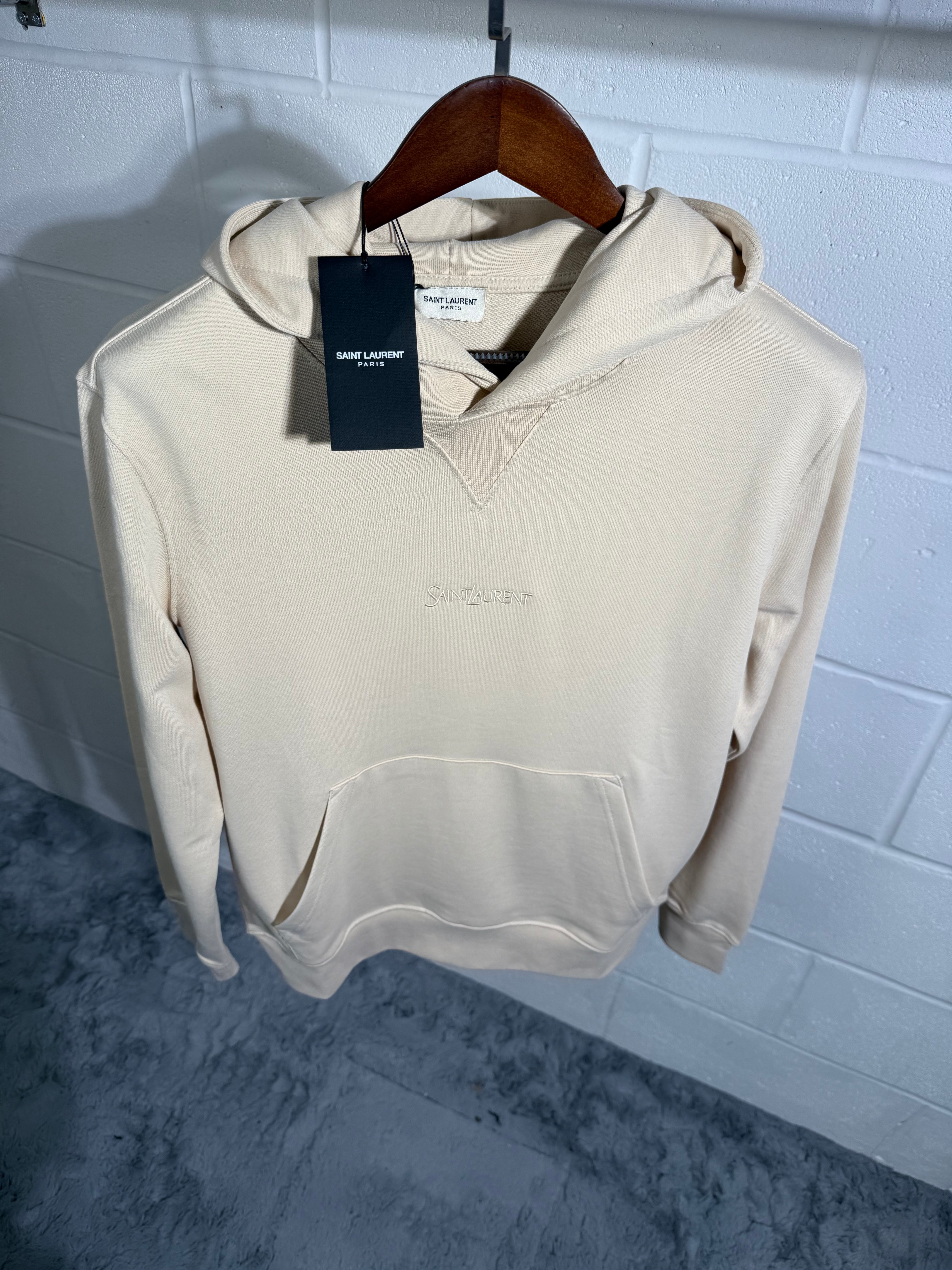 Saint Laurent hoodie beige