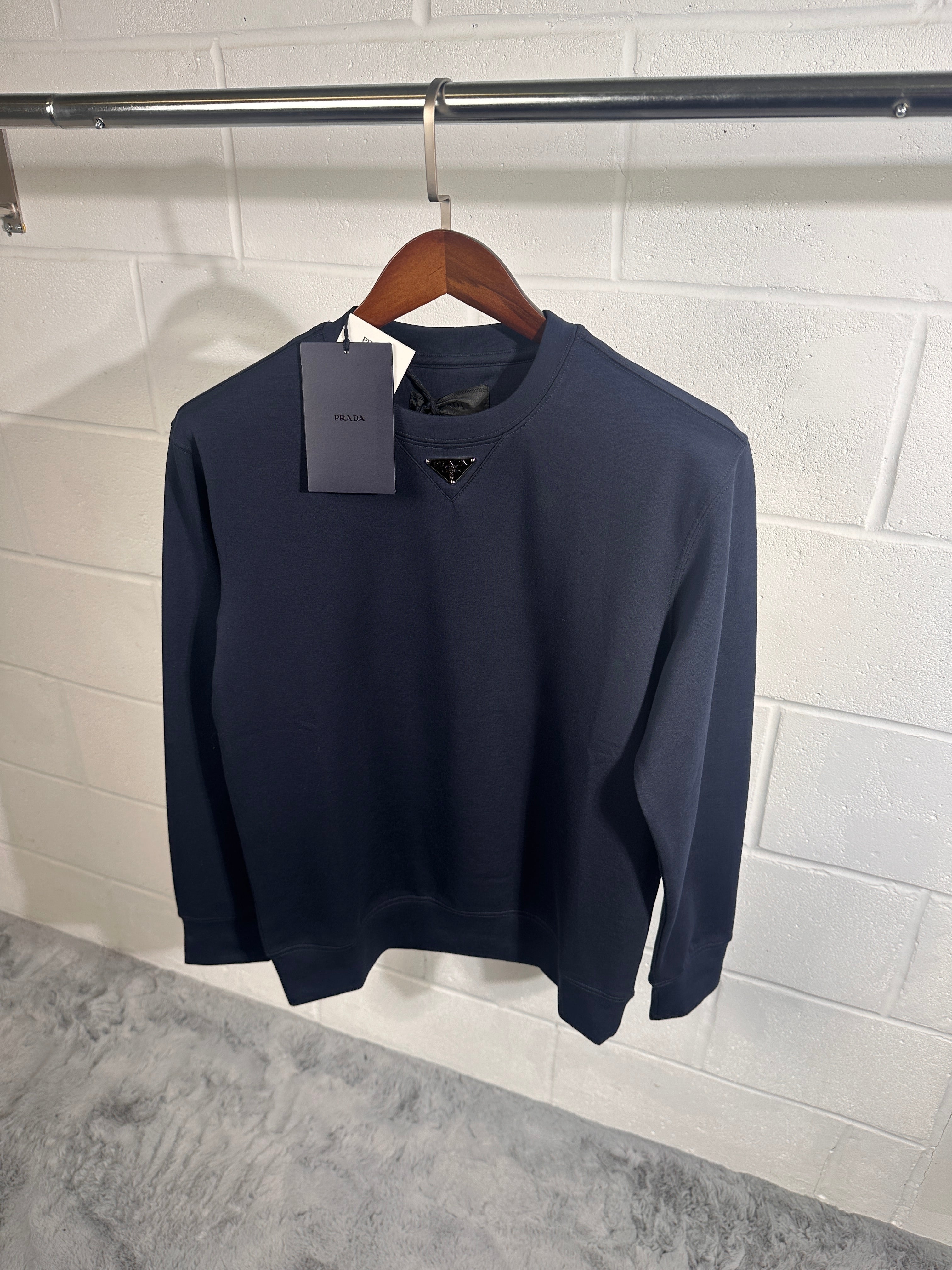 Prada sweatshirt navy