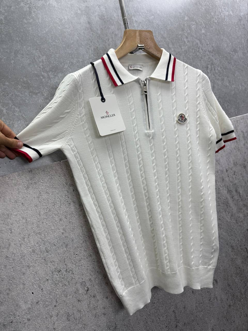 MONC knitted polo