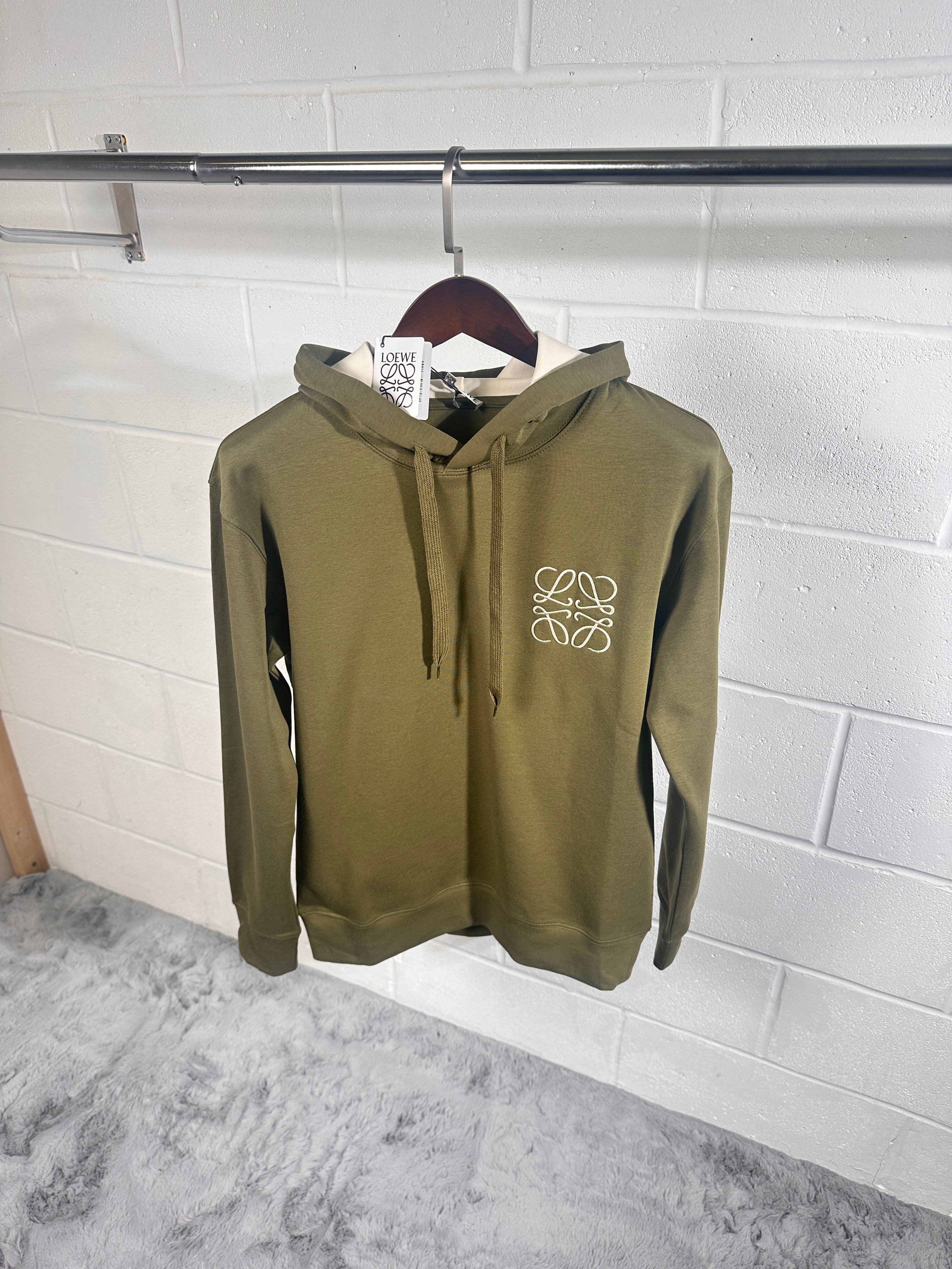 Loewe hoodie light green