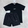 X WHITE short set