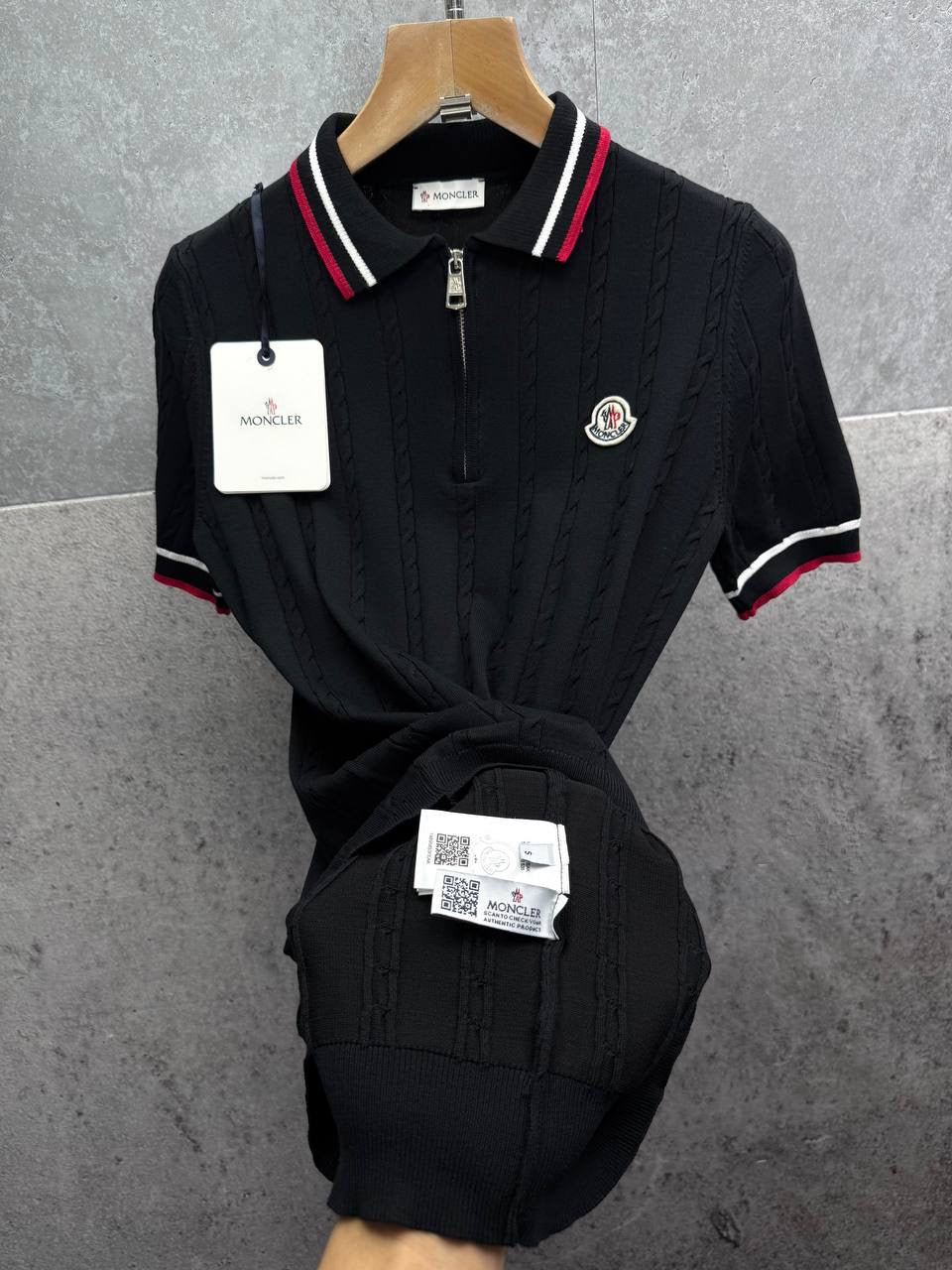 MONC knitted polo
