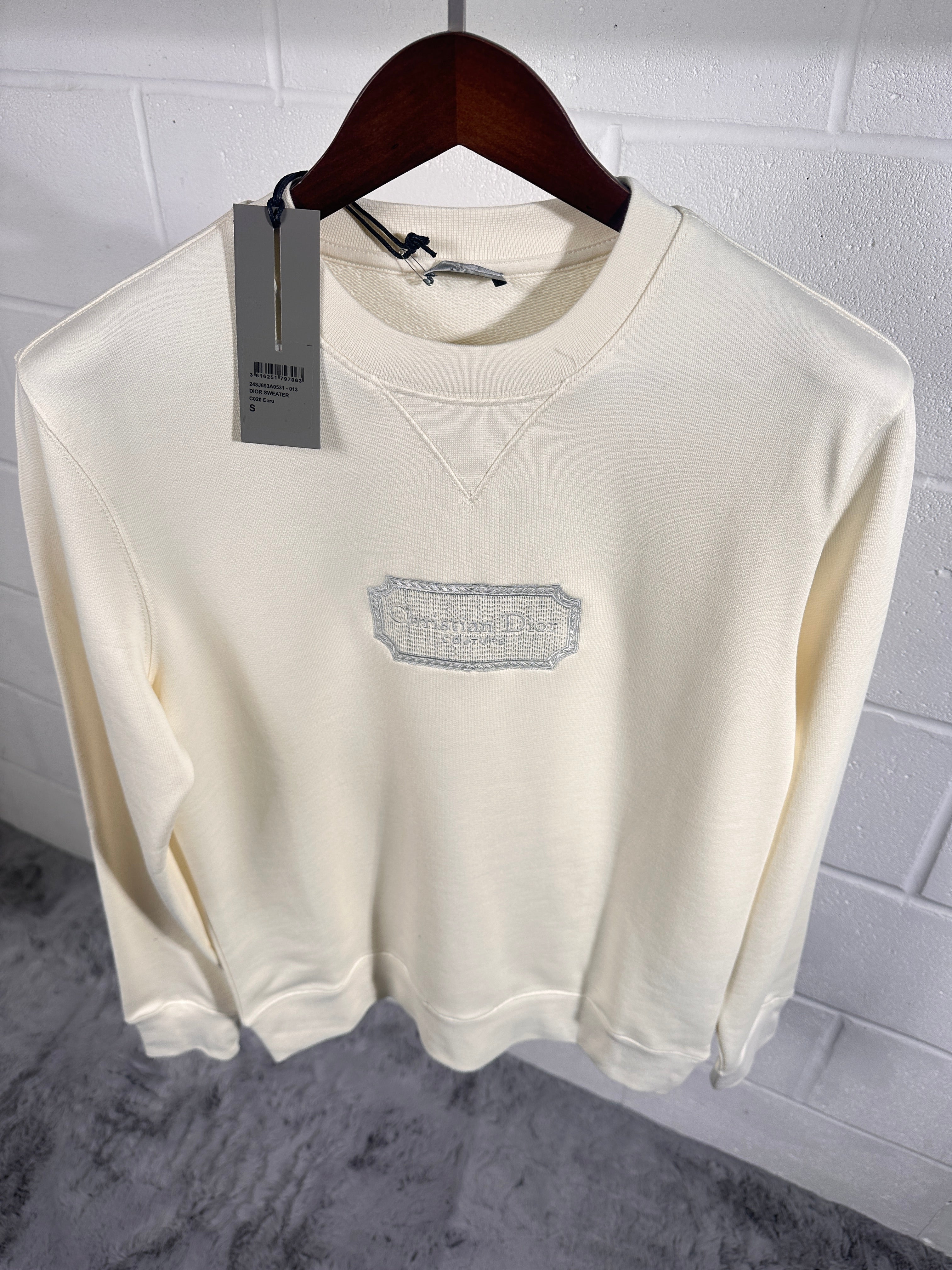 Dior sweatshirt white