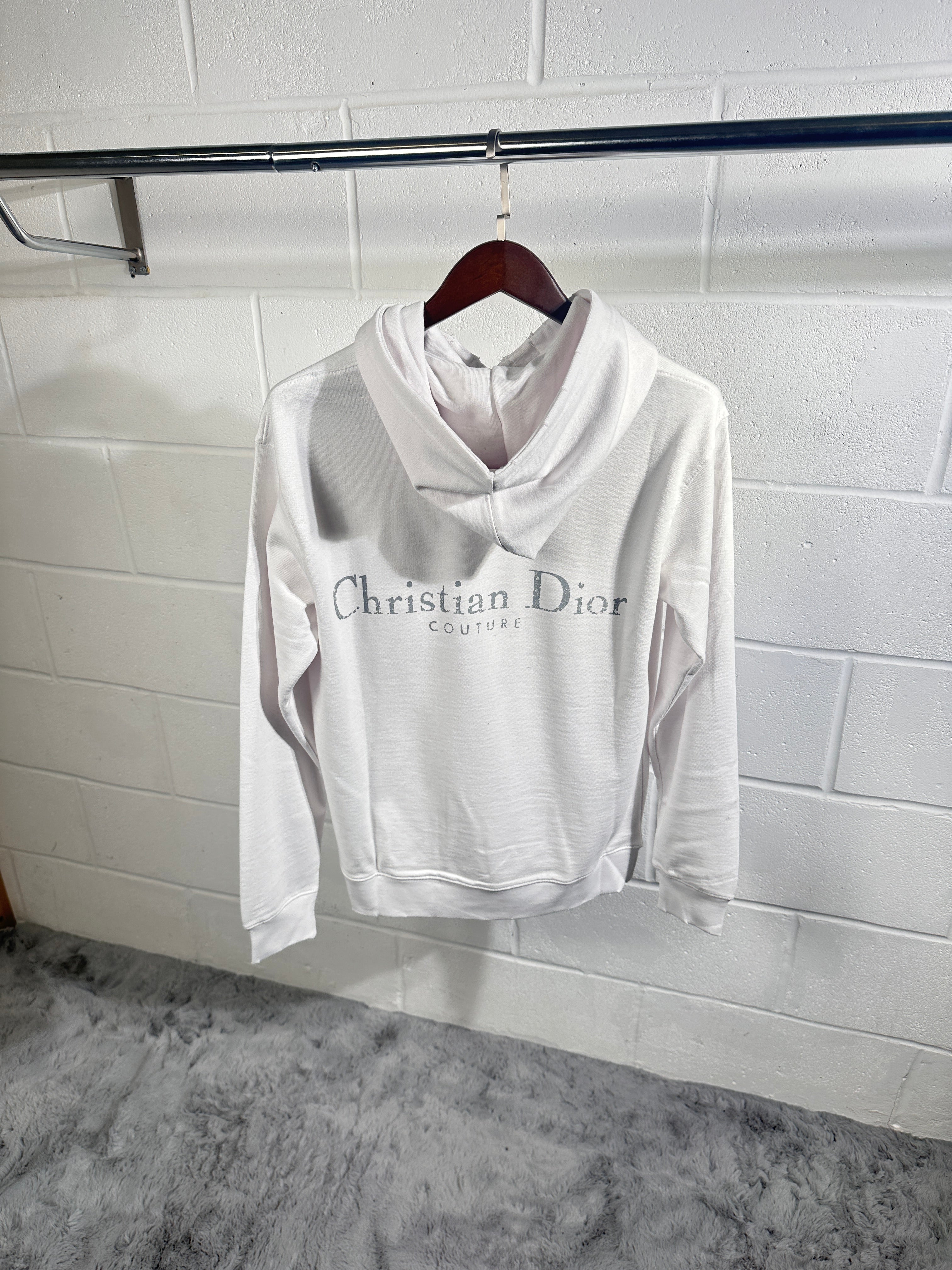 Christian Dior hoodie white