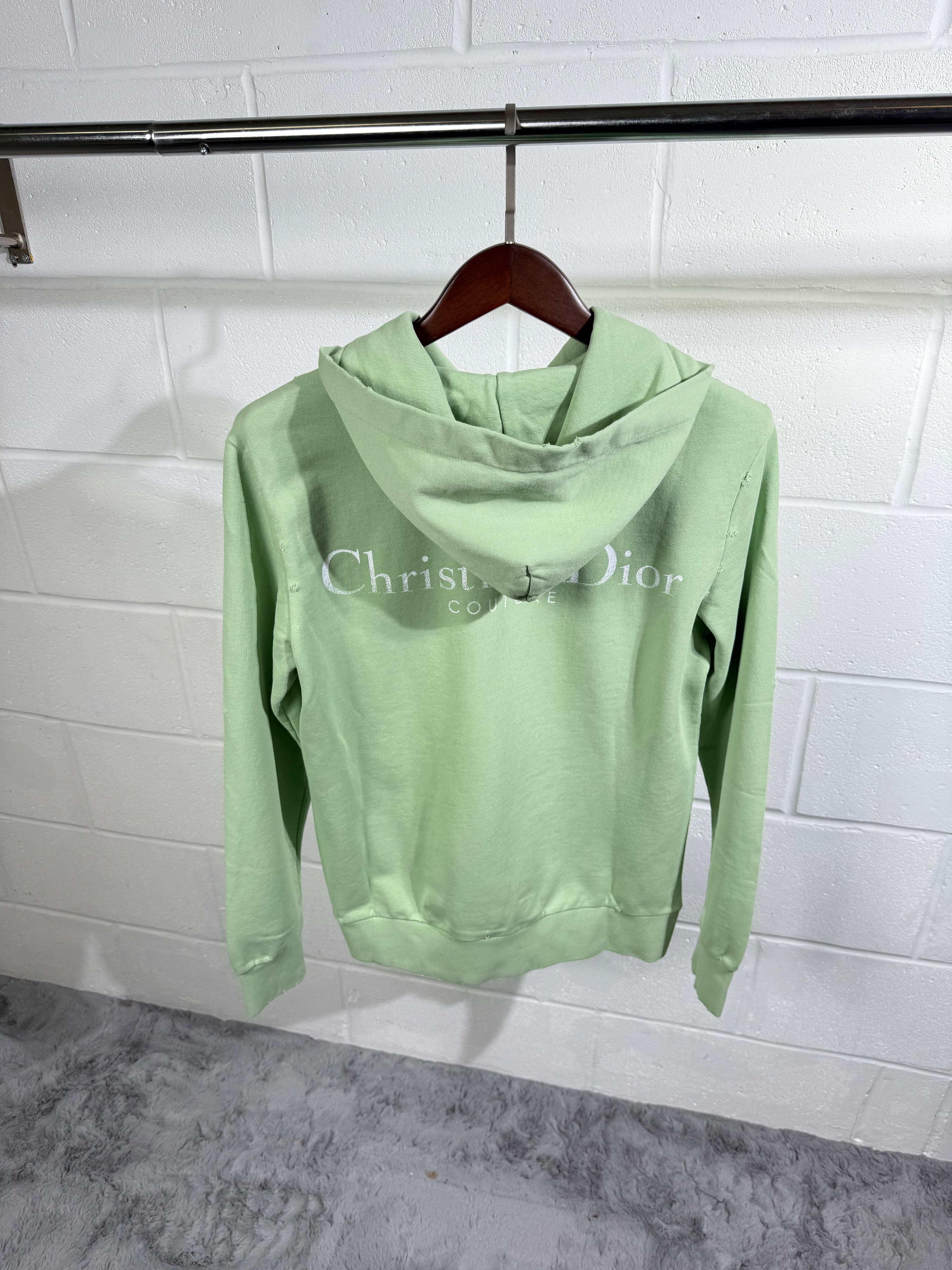 Dior hoodie light green