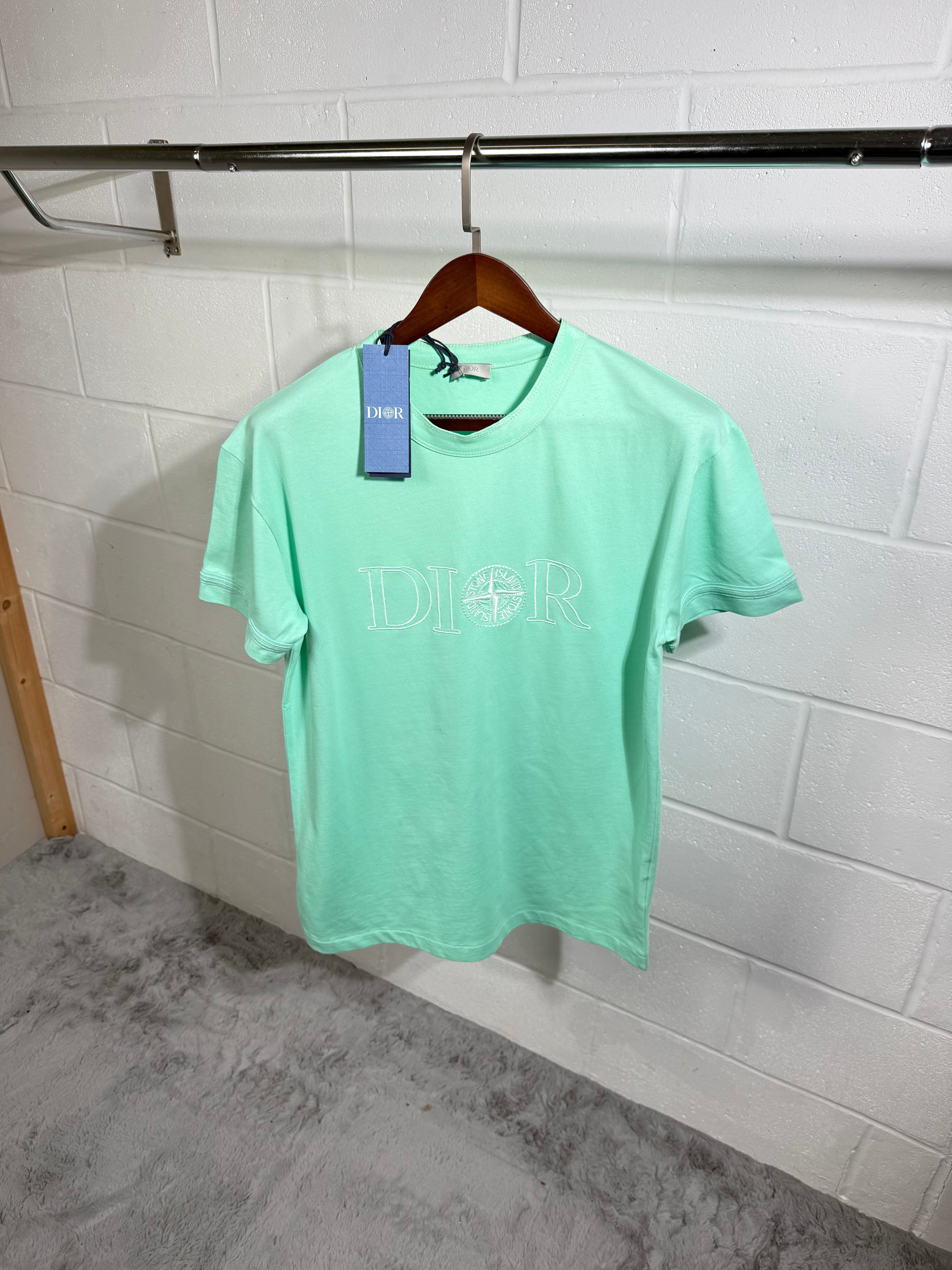 Dior x Si mint tee