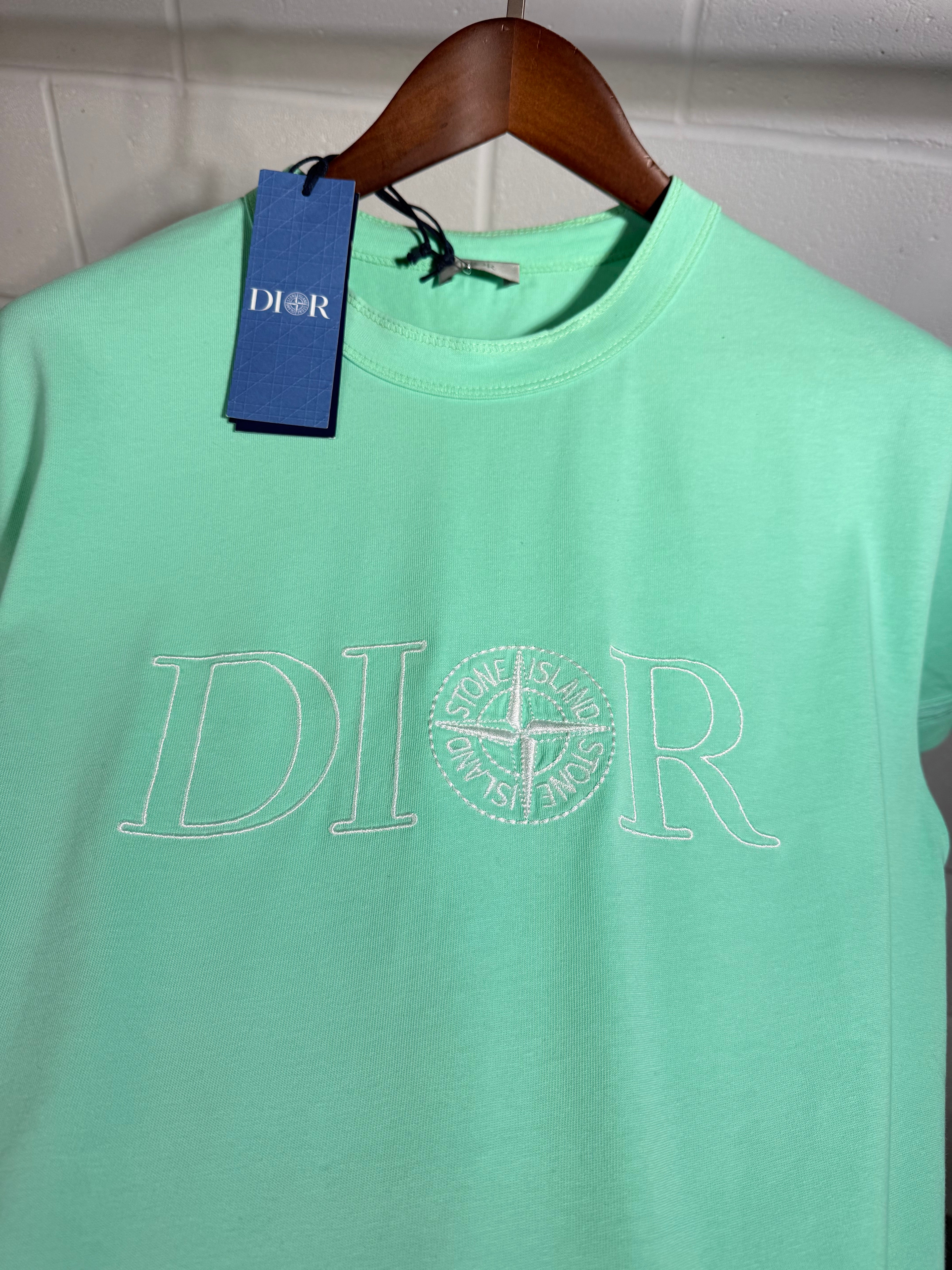 Dior x Si mint tee