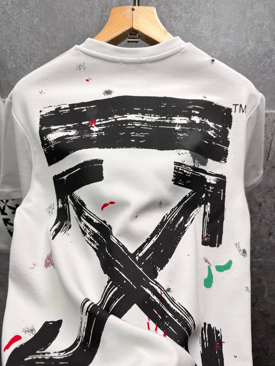 X WHITE short set
