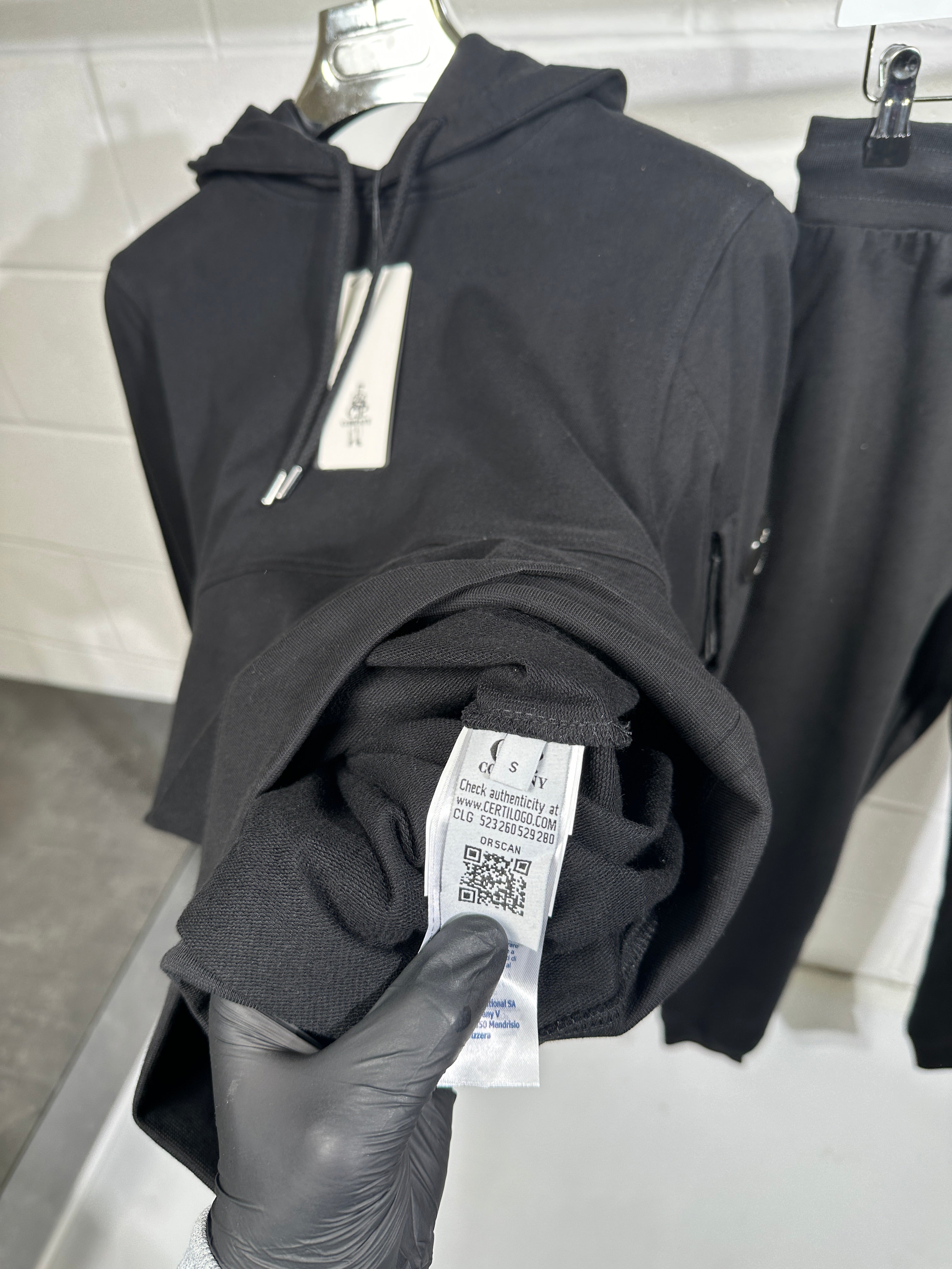 Cp - company tracksuit black