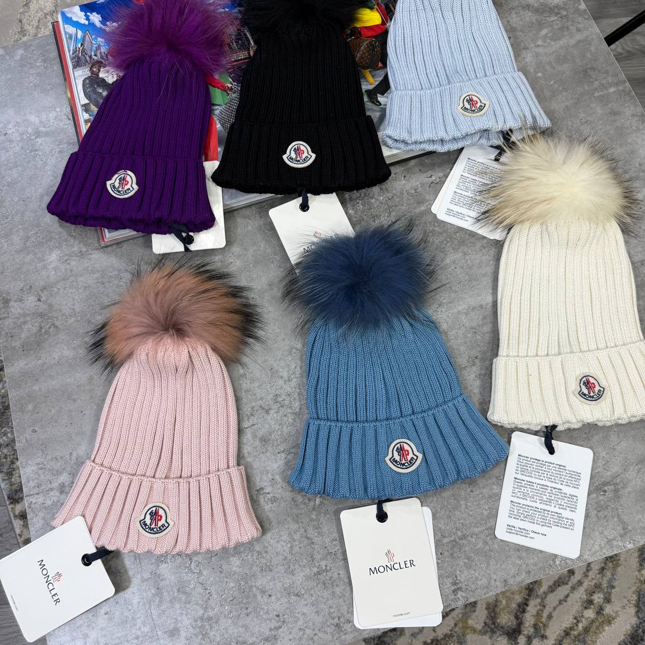 MONC pom hat