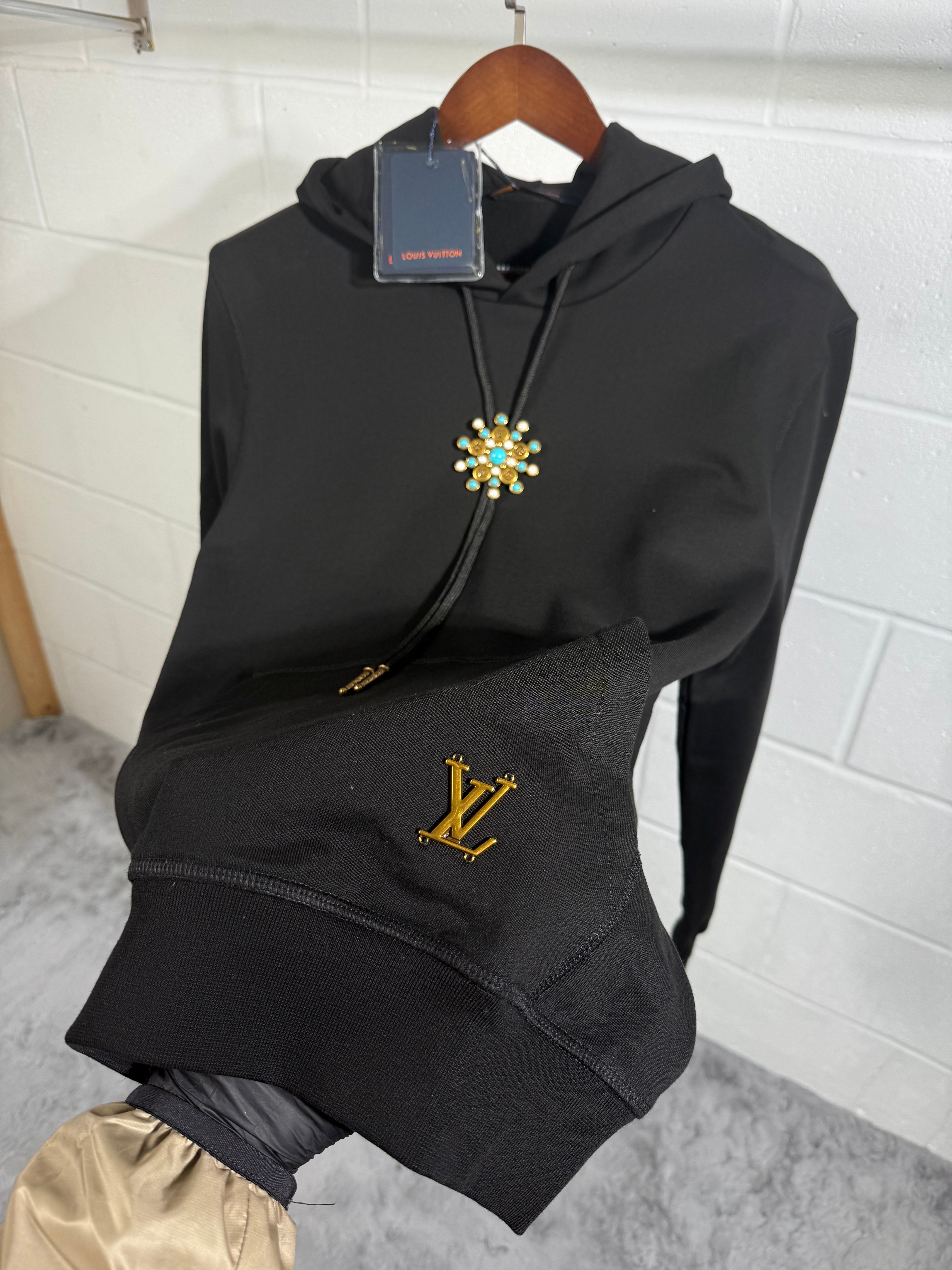 Lv hoodie black