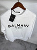 BALMAIN SWEATER white