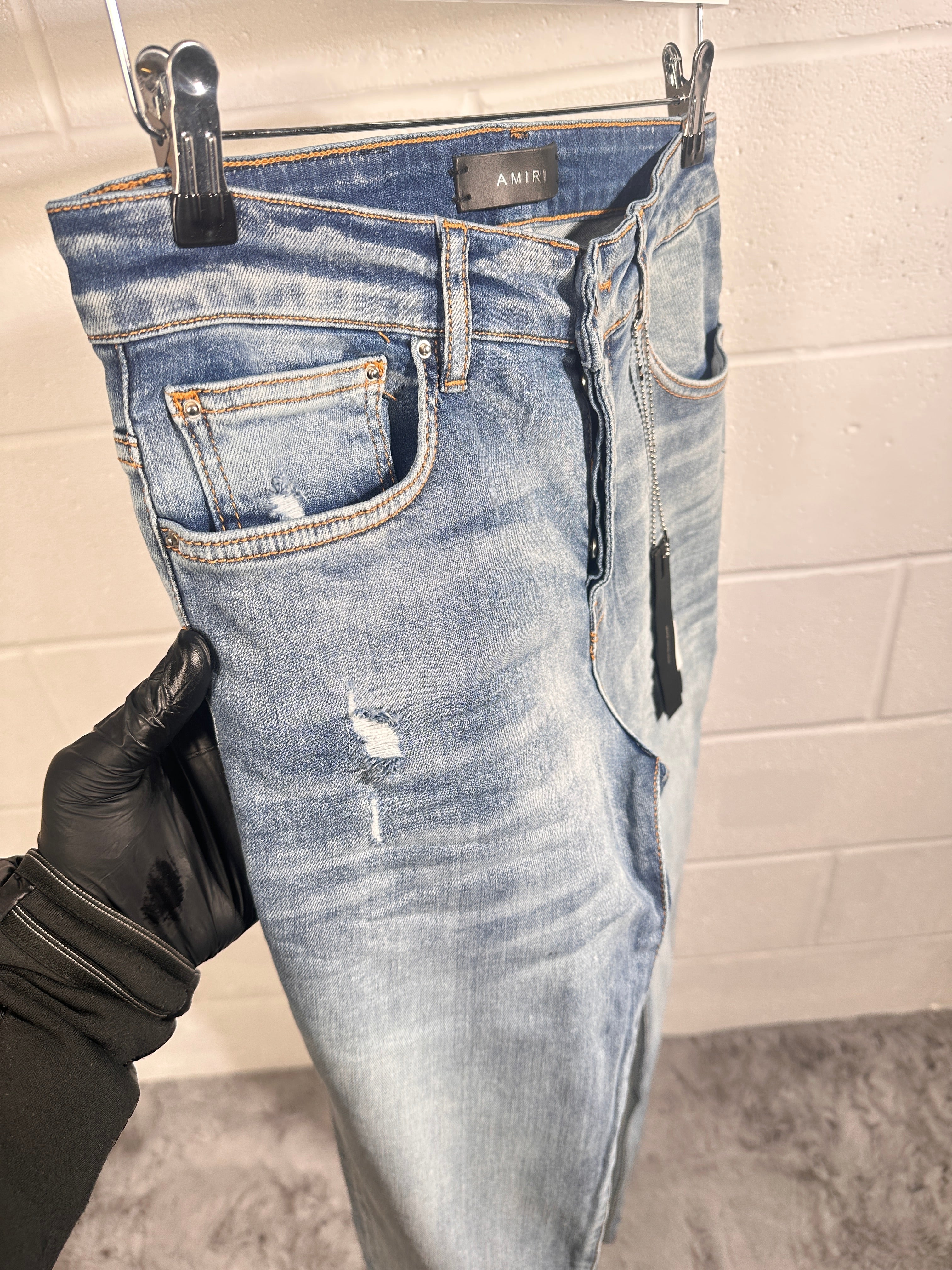 Amiri denim jeans blue