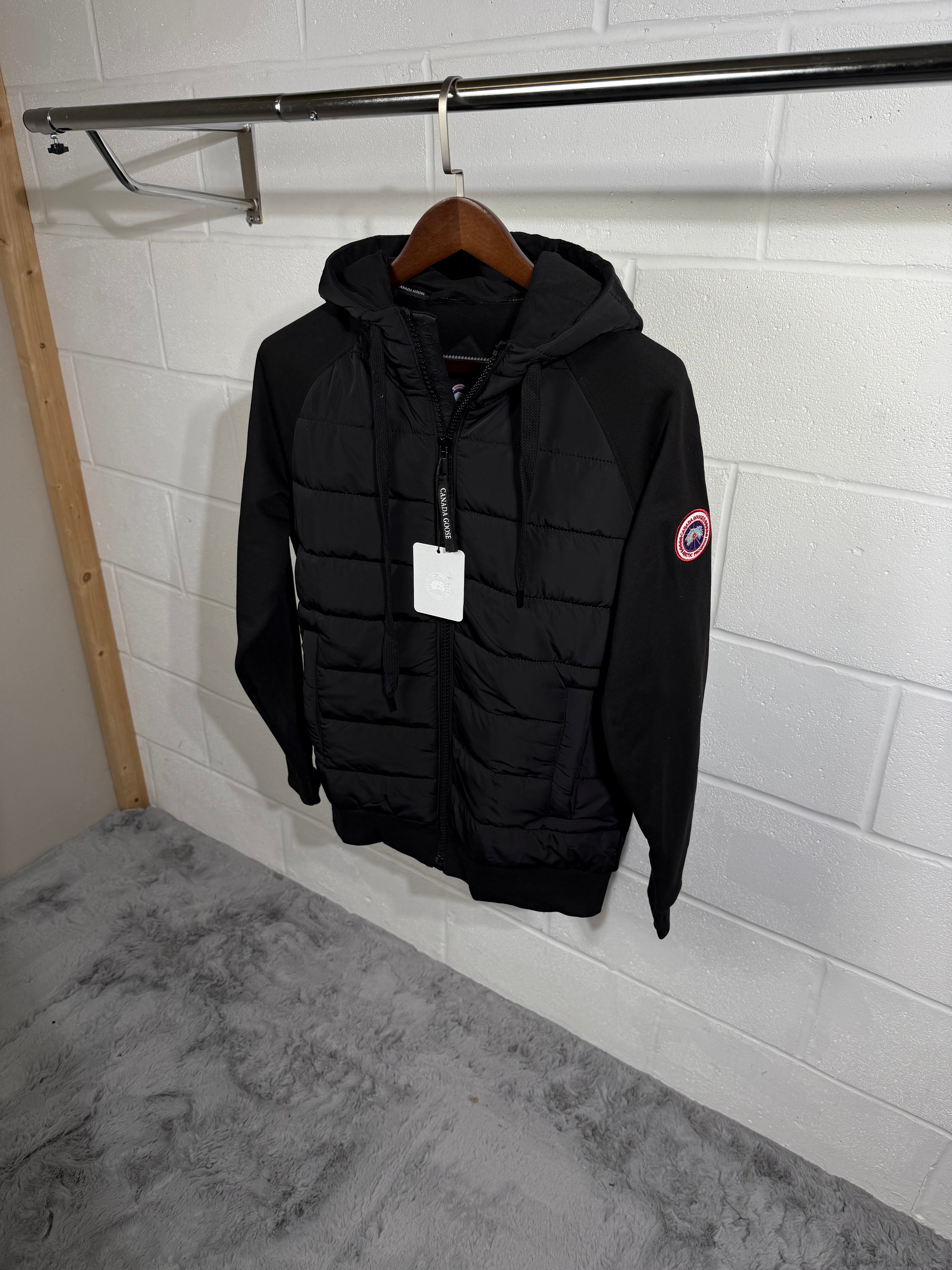 Canada goose padded jacket black