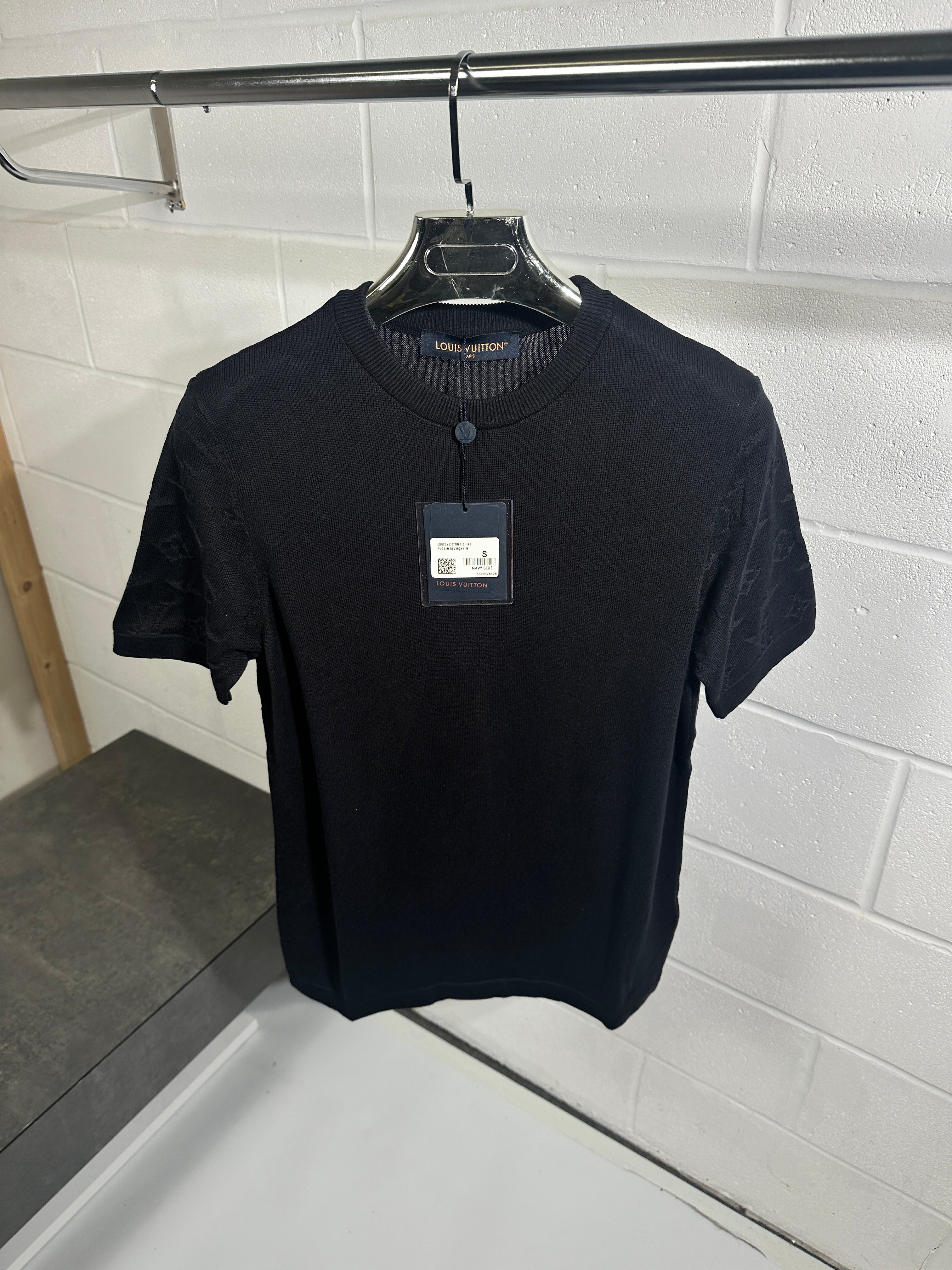 Lv knitted tee navy