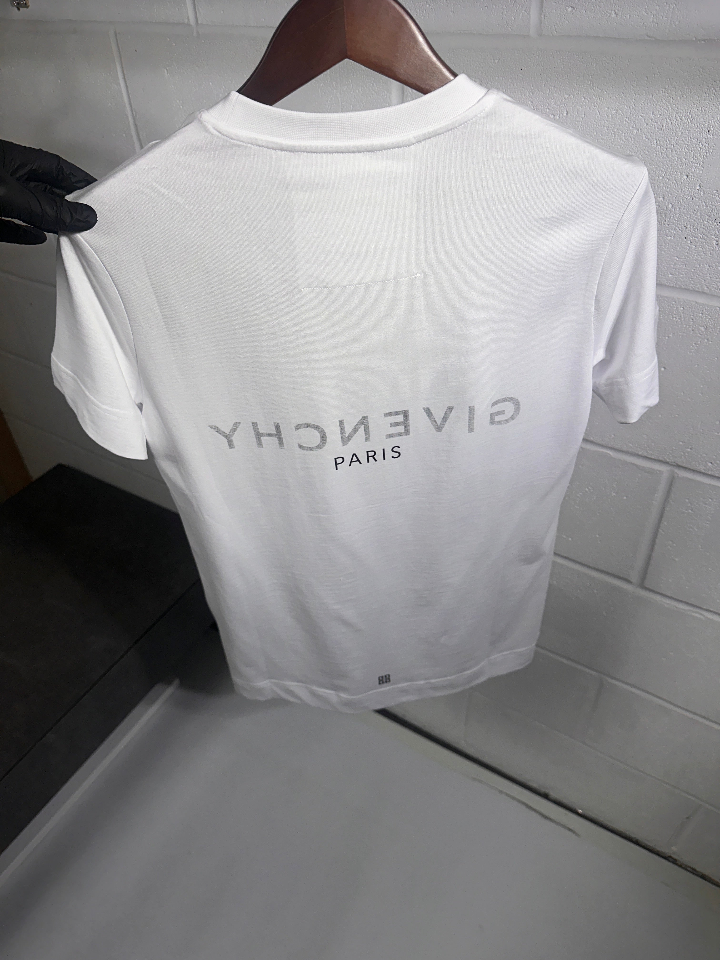 Givenchy logo tee white