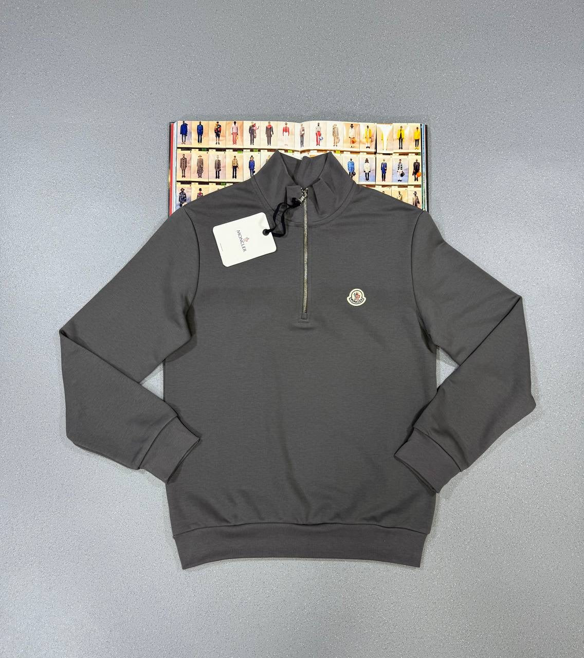 MONC half zip sweatshirt