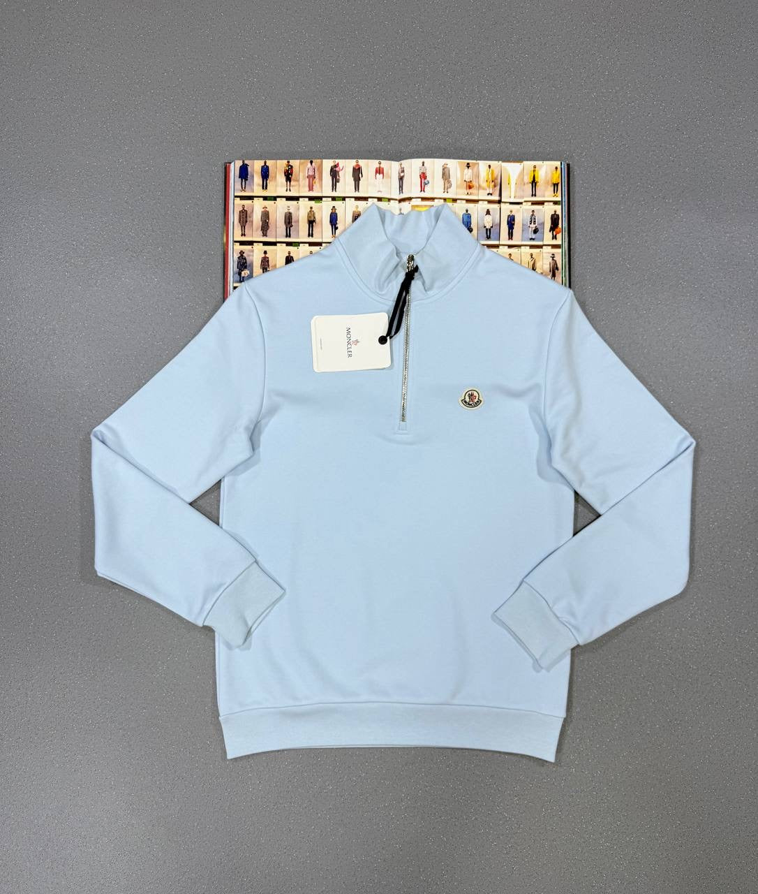 MONC half zip sweatshirt