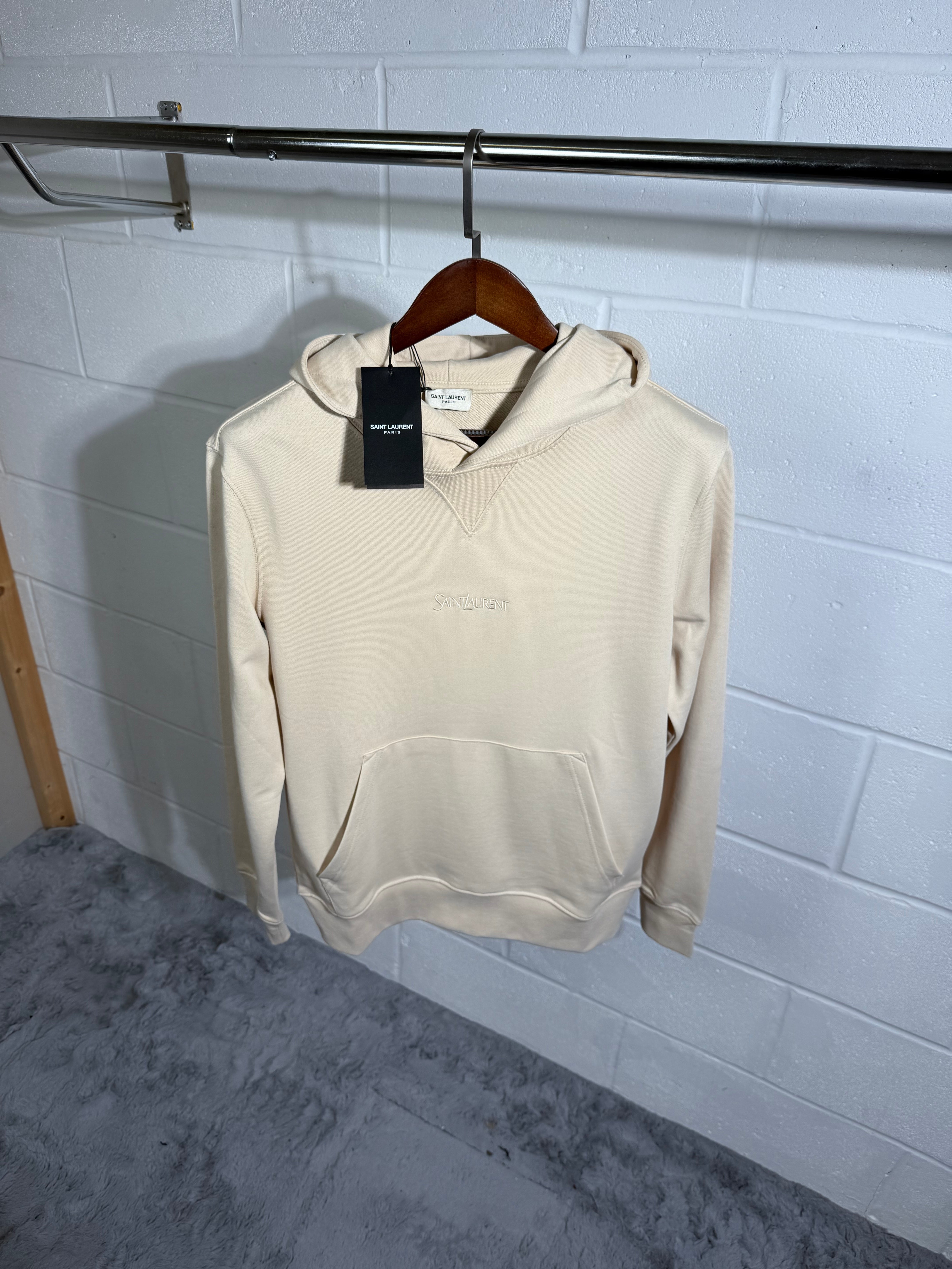 Saint Laurent hoodie beige