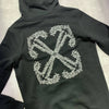 X WHITE Hoodie