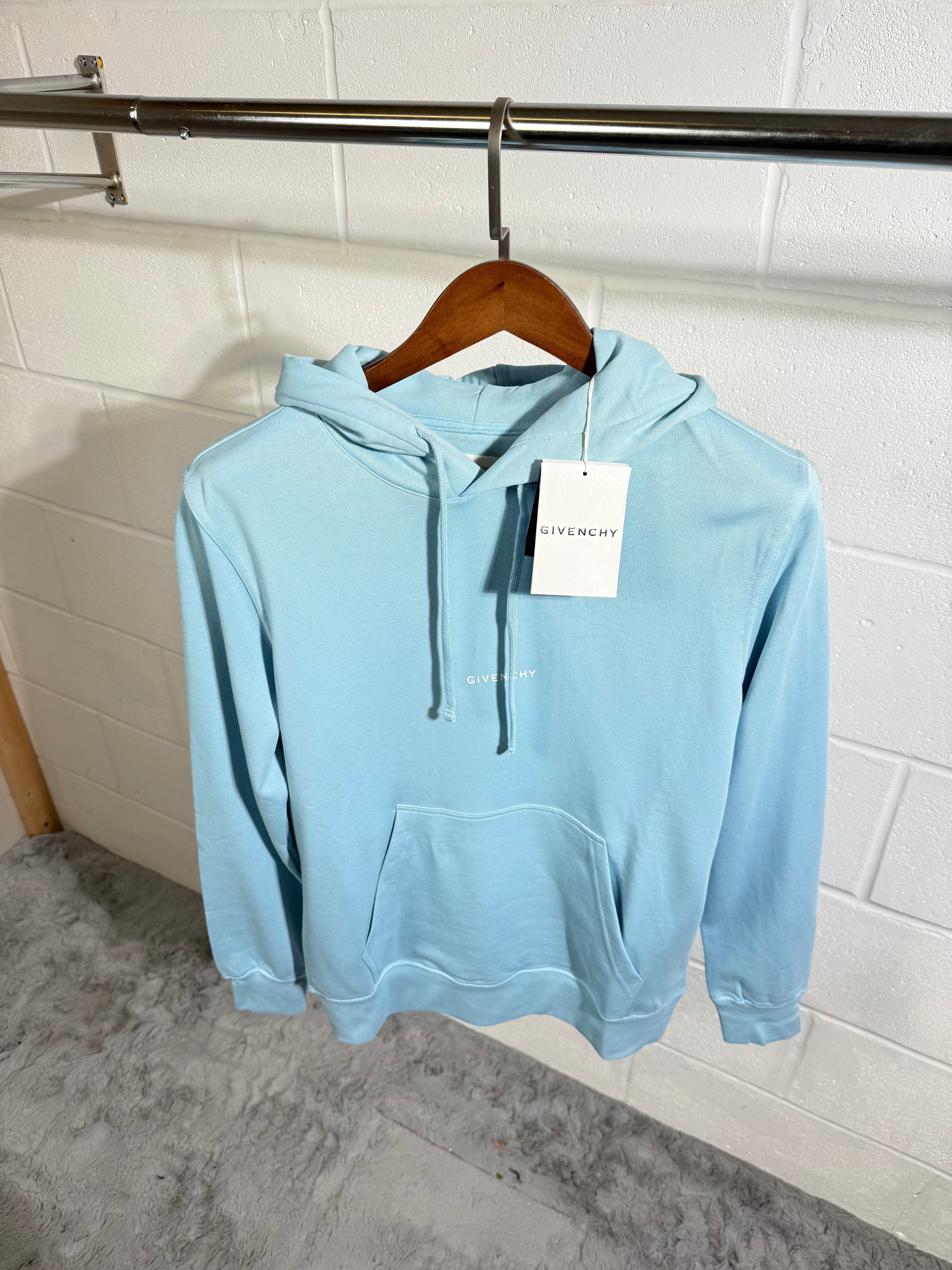 Givenchy hoodie baby blue