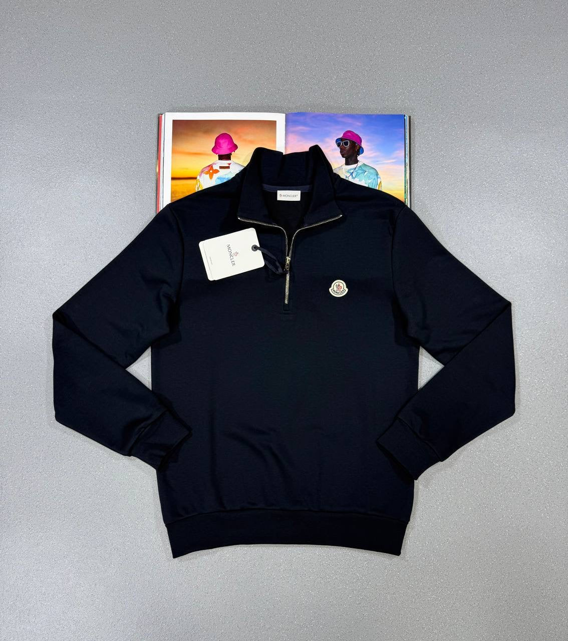 MONC half zip sweatshirt