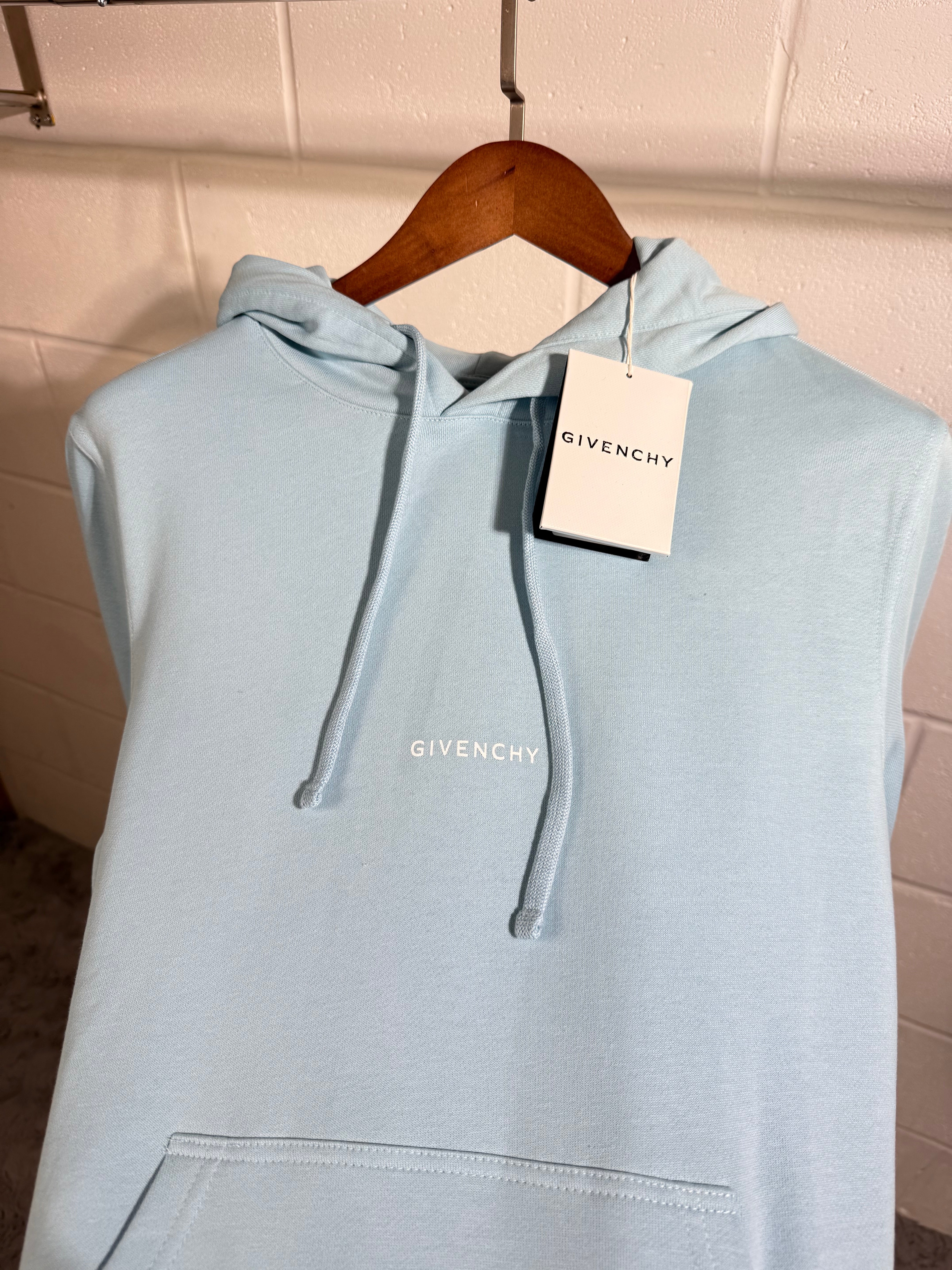 Givenchy hoodie baby blue