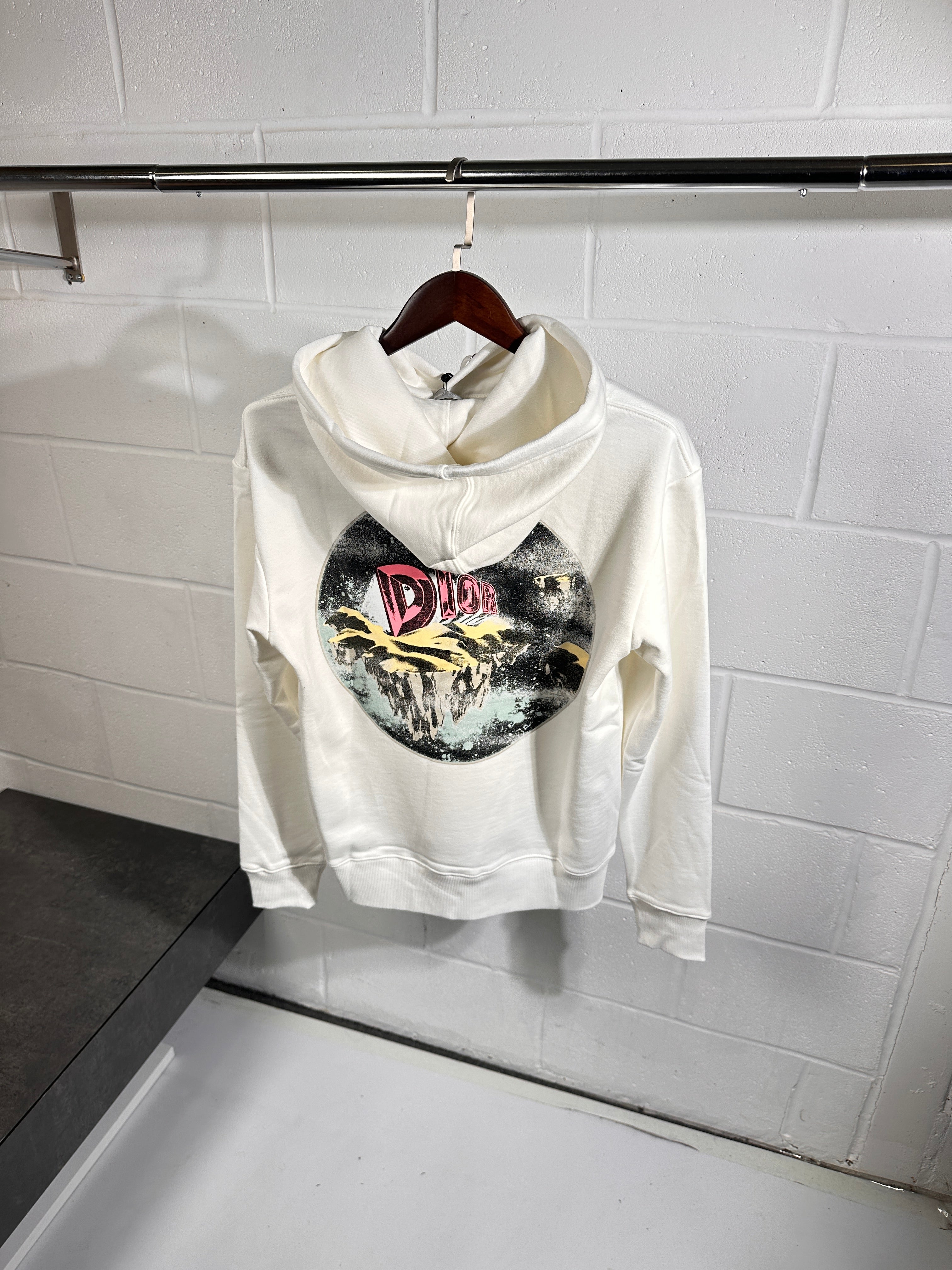 Dior hoodie white