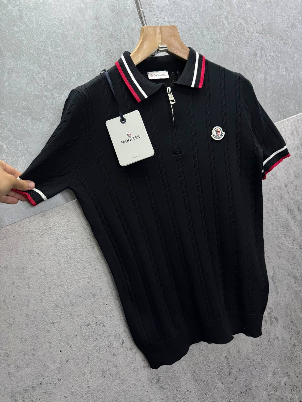 MONC knitted polo