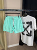 X WHITE Shorts Set