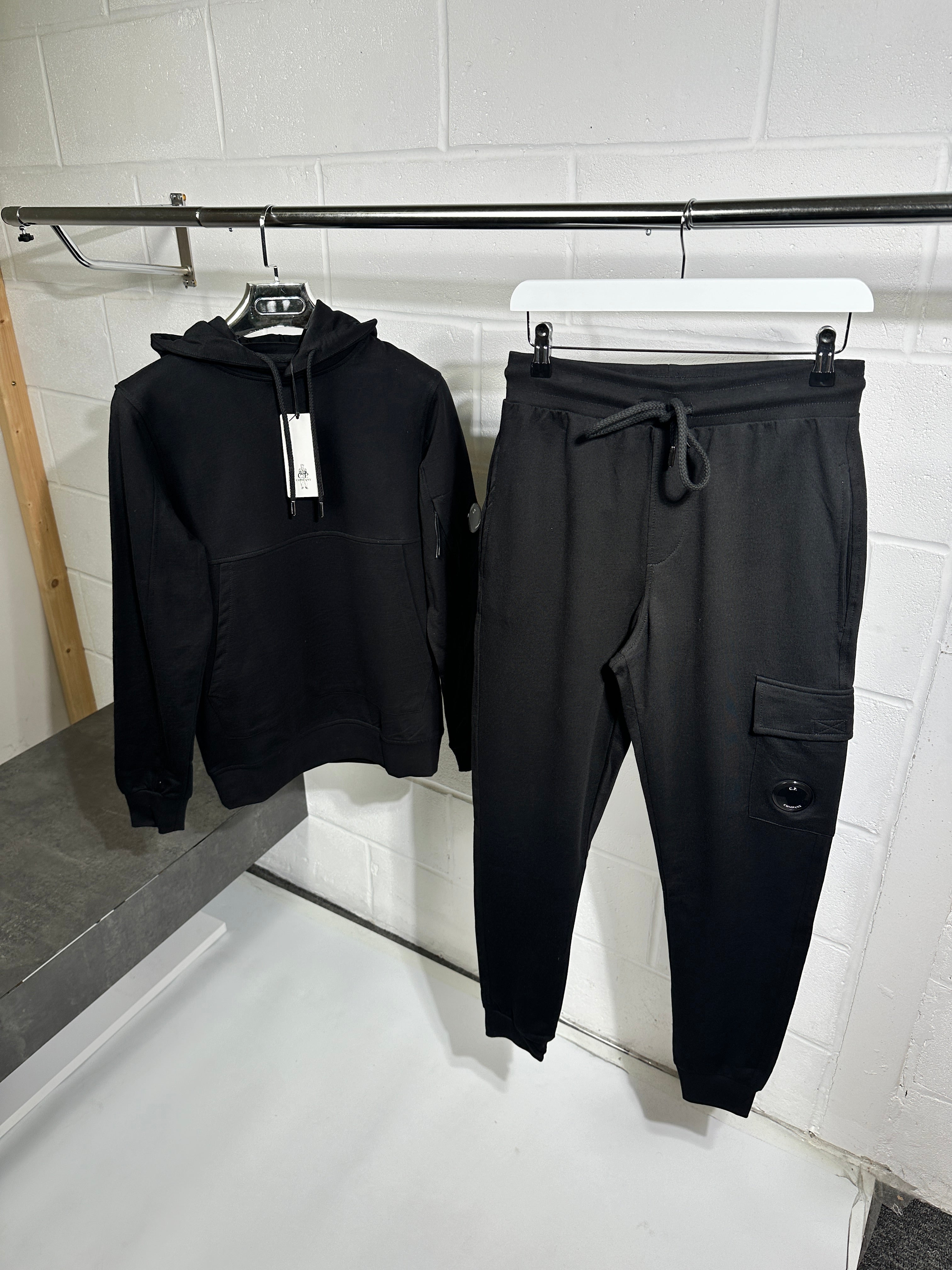 Cp - company tracksuit black