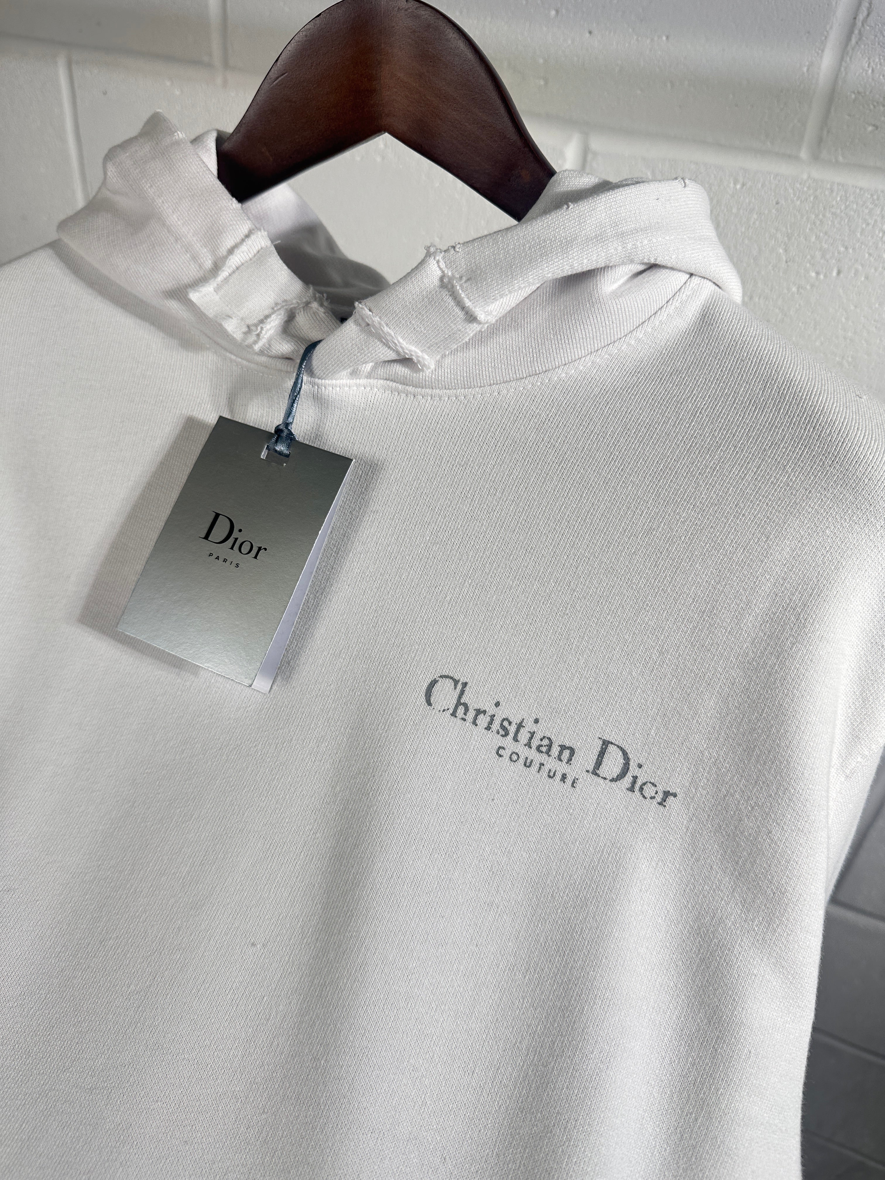 Christian Dior hoodie white