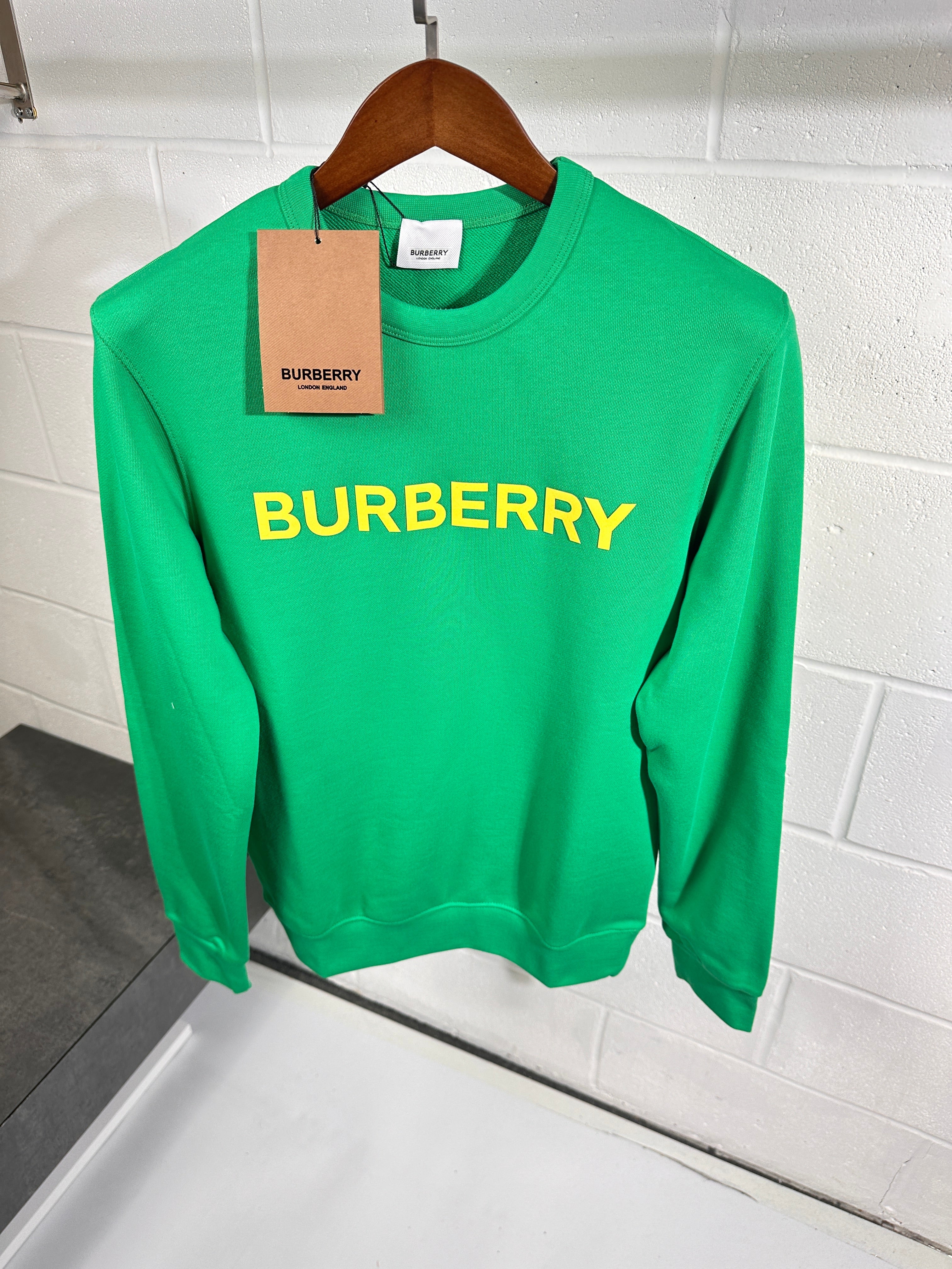 Burberry sweatshirt green