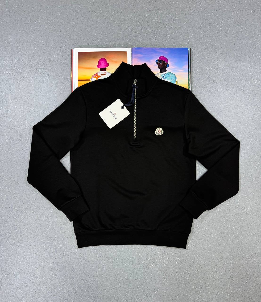 MONC half zip sweatshirt