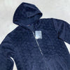 LOUI monogram Terry zip hoodie