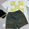 X WHITE Shorts Set
