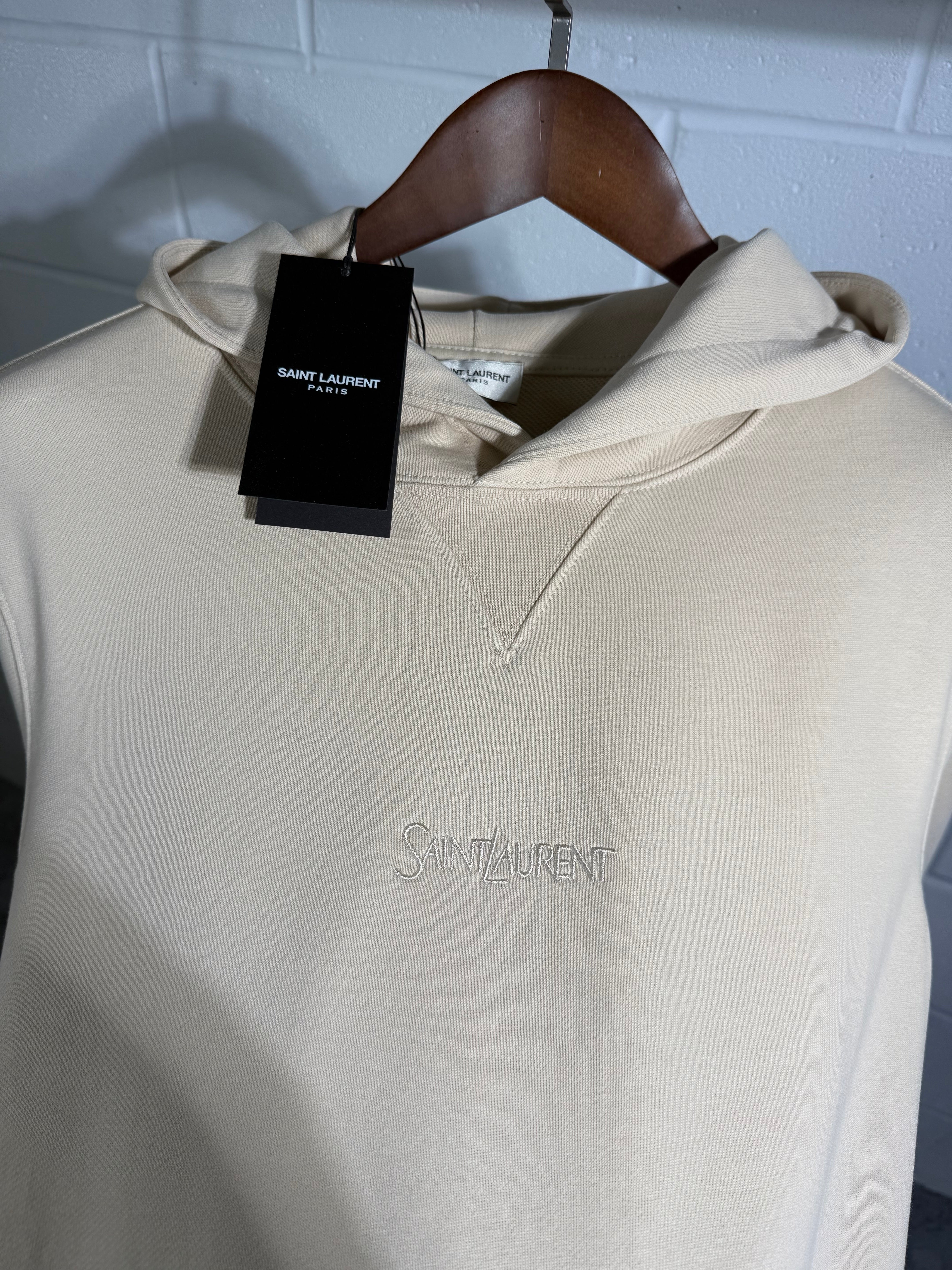 Saint Laurent hoodie beige