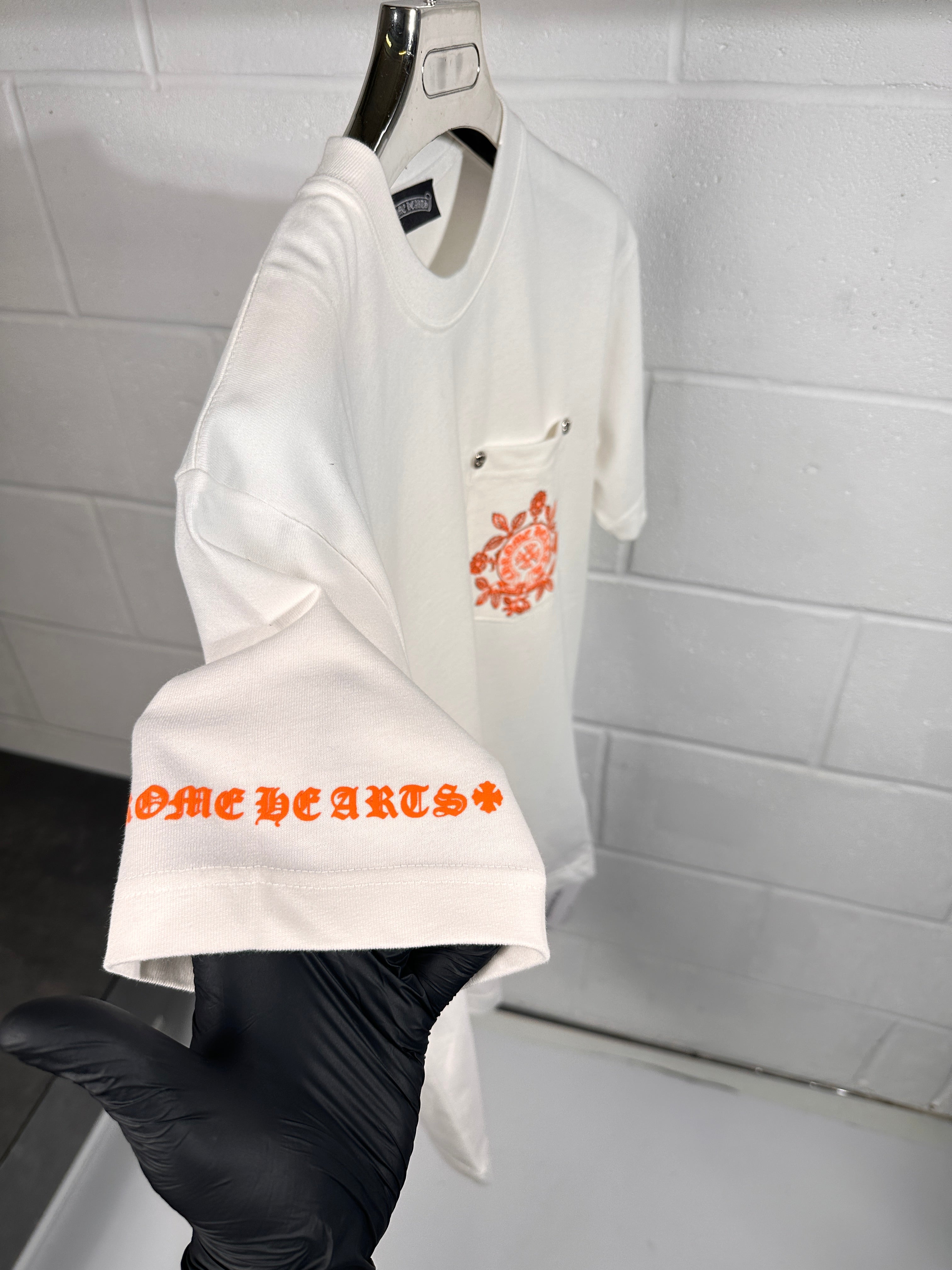 Chrome hearts tee white