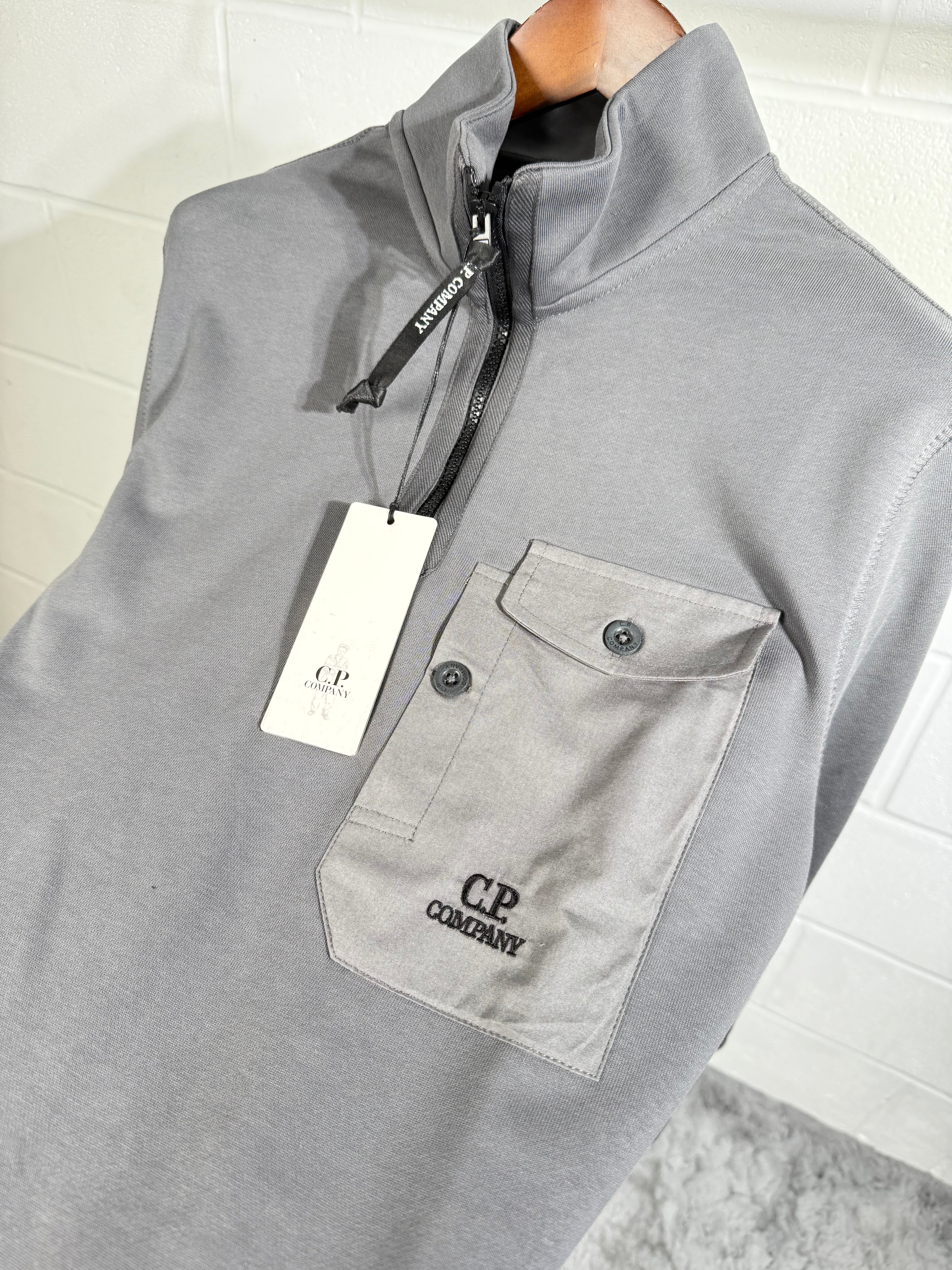 CP company sweater dark grey