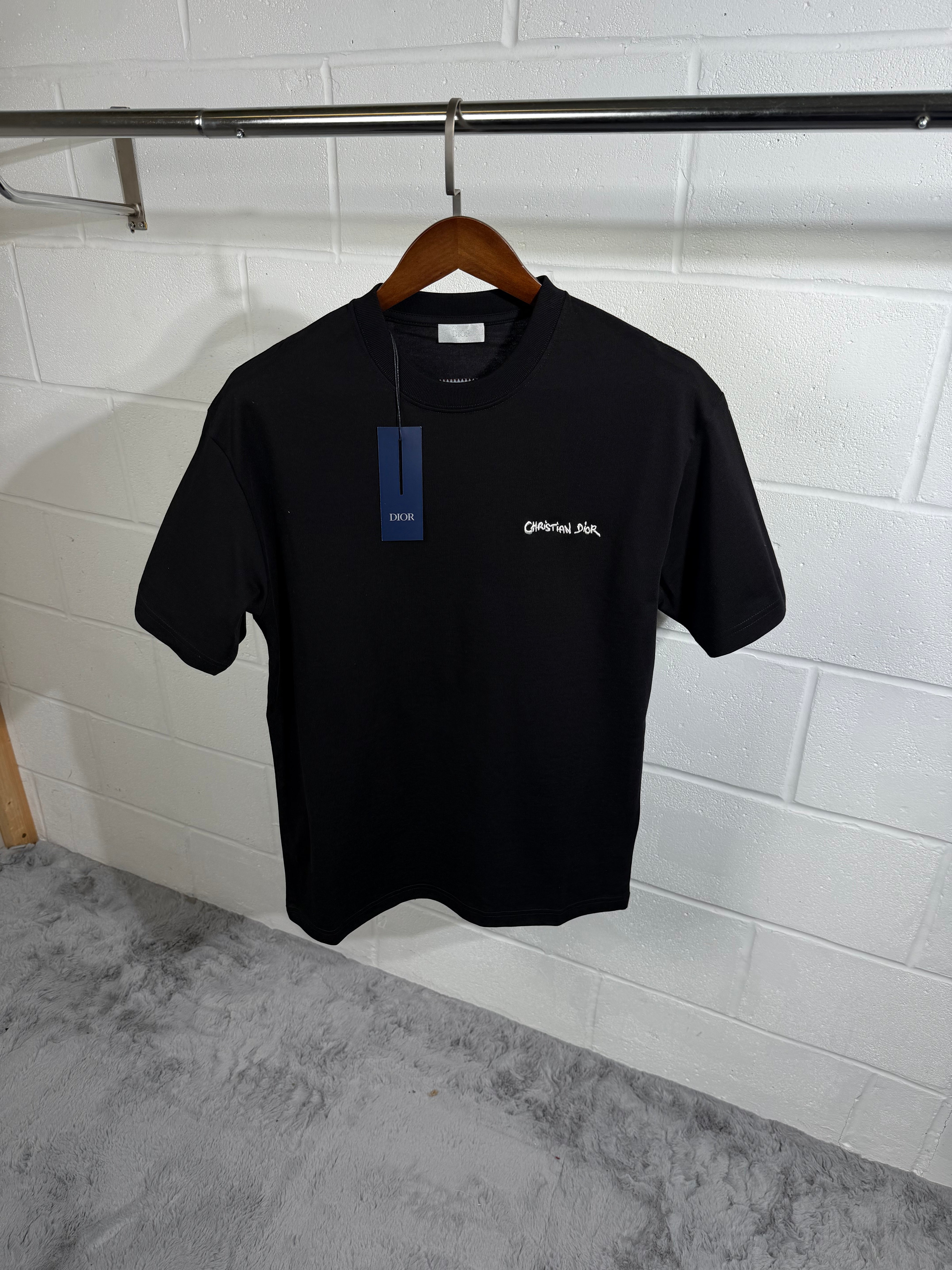 Dior logo tee black