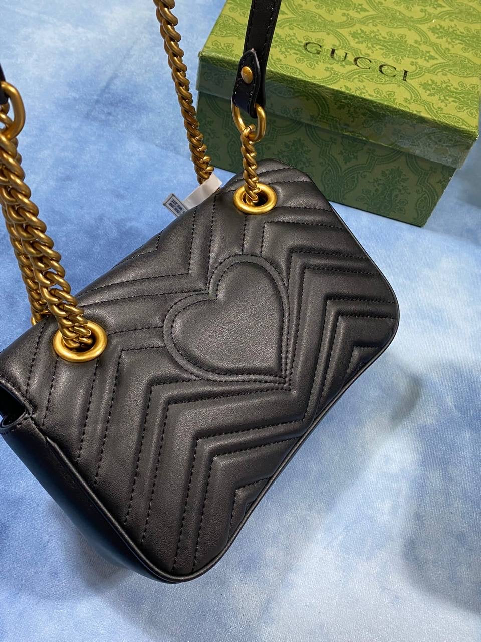 GG MARMONT LEATHER BAG
