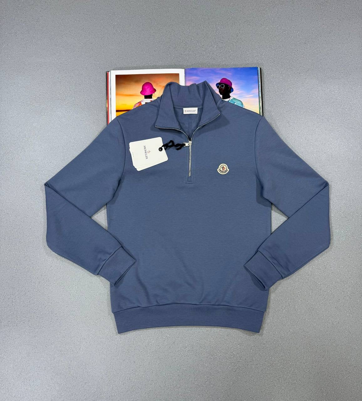 MONC half zip sweatshirt