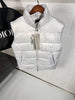 Dior oblique body warmer white