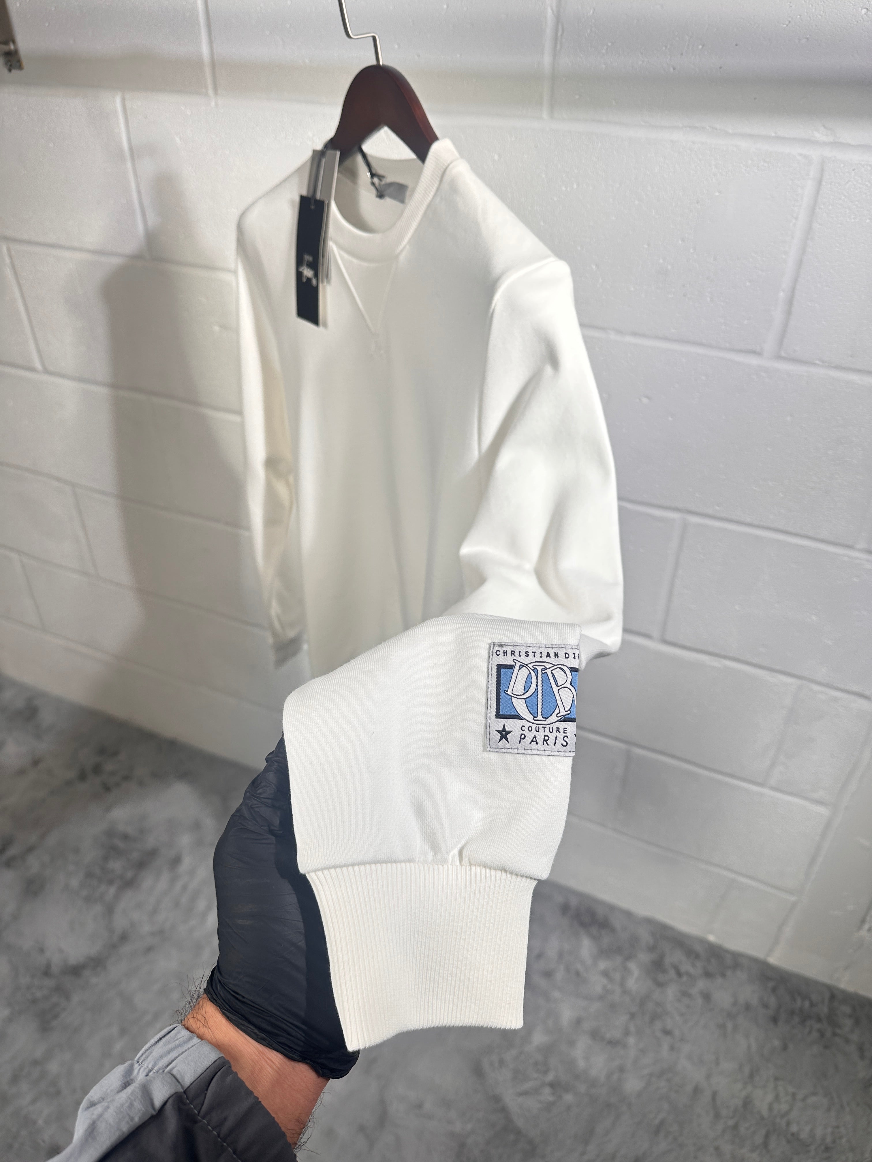 Dior sweatshirt white