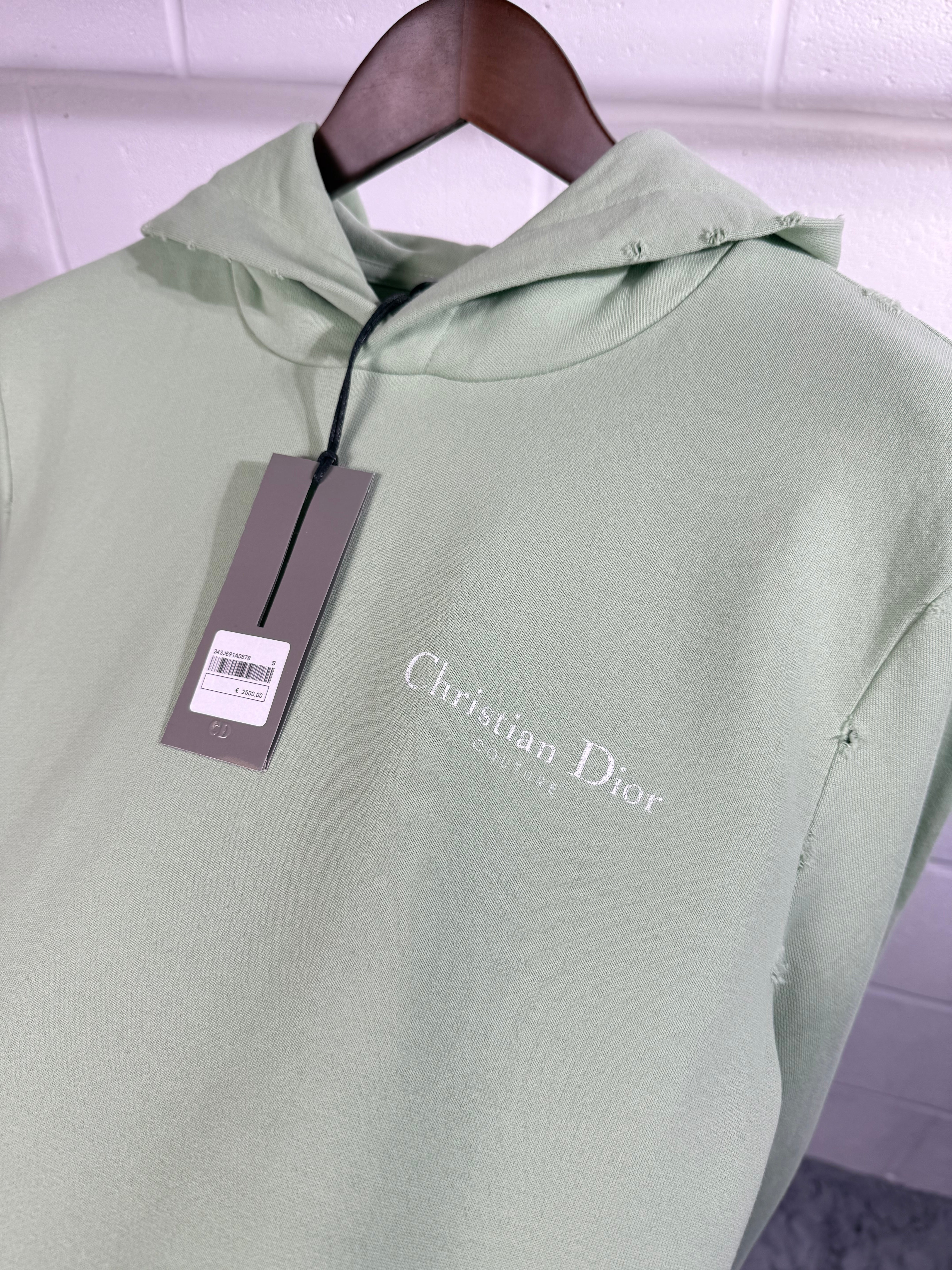 Dior hoodie light green