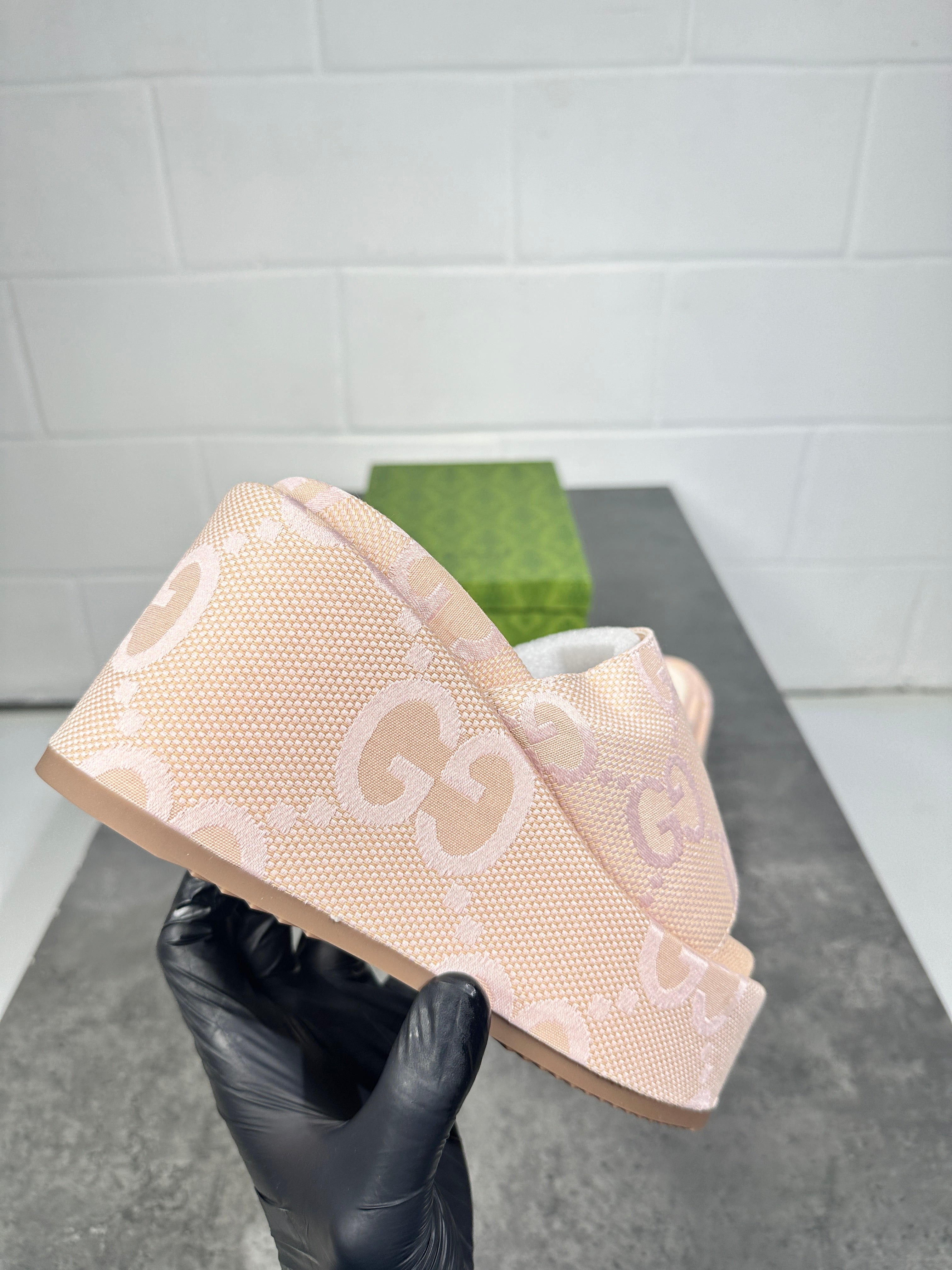 Gucci - wedge pink