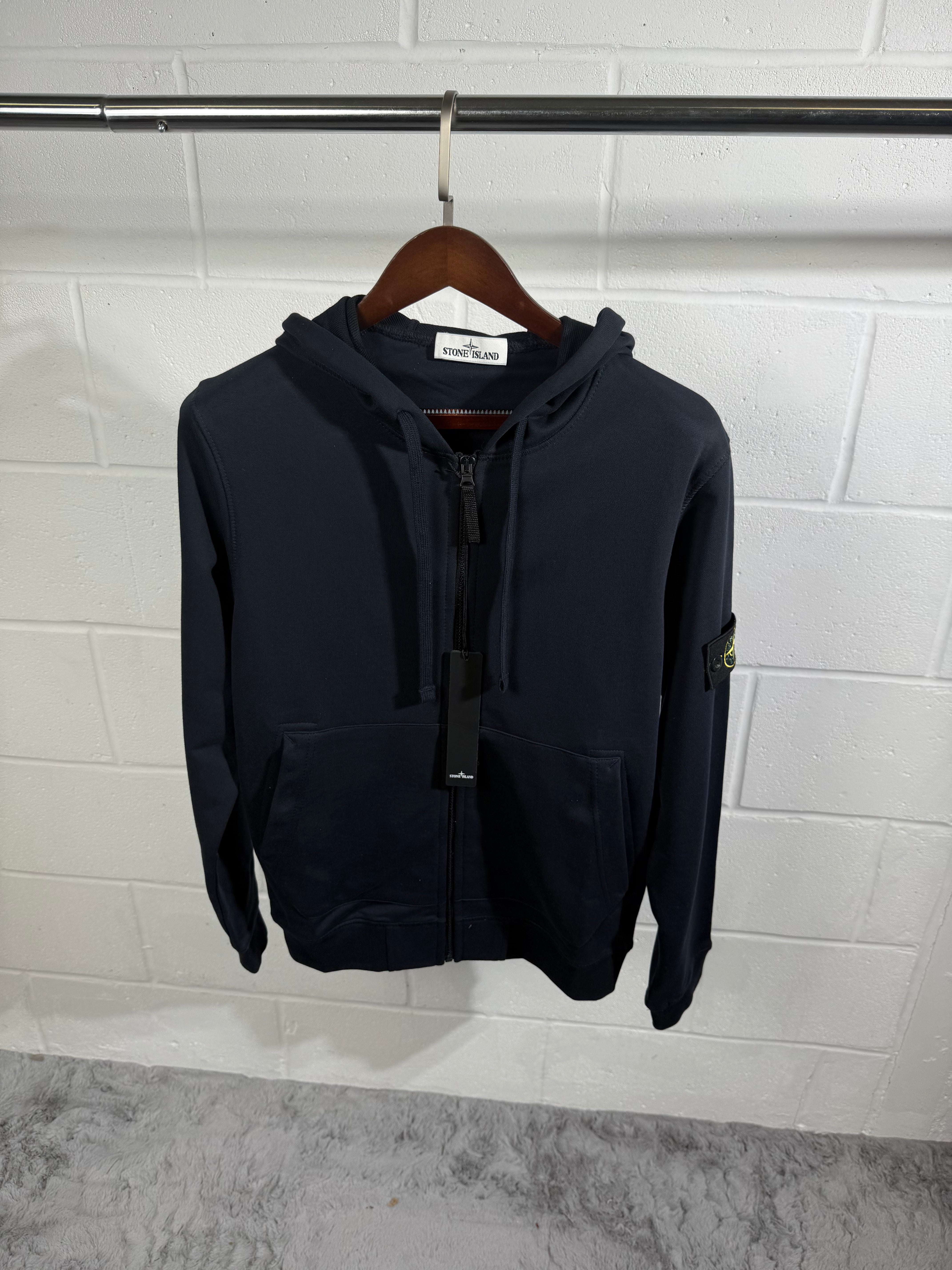 SI zip up hoodie navy