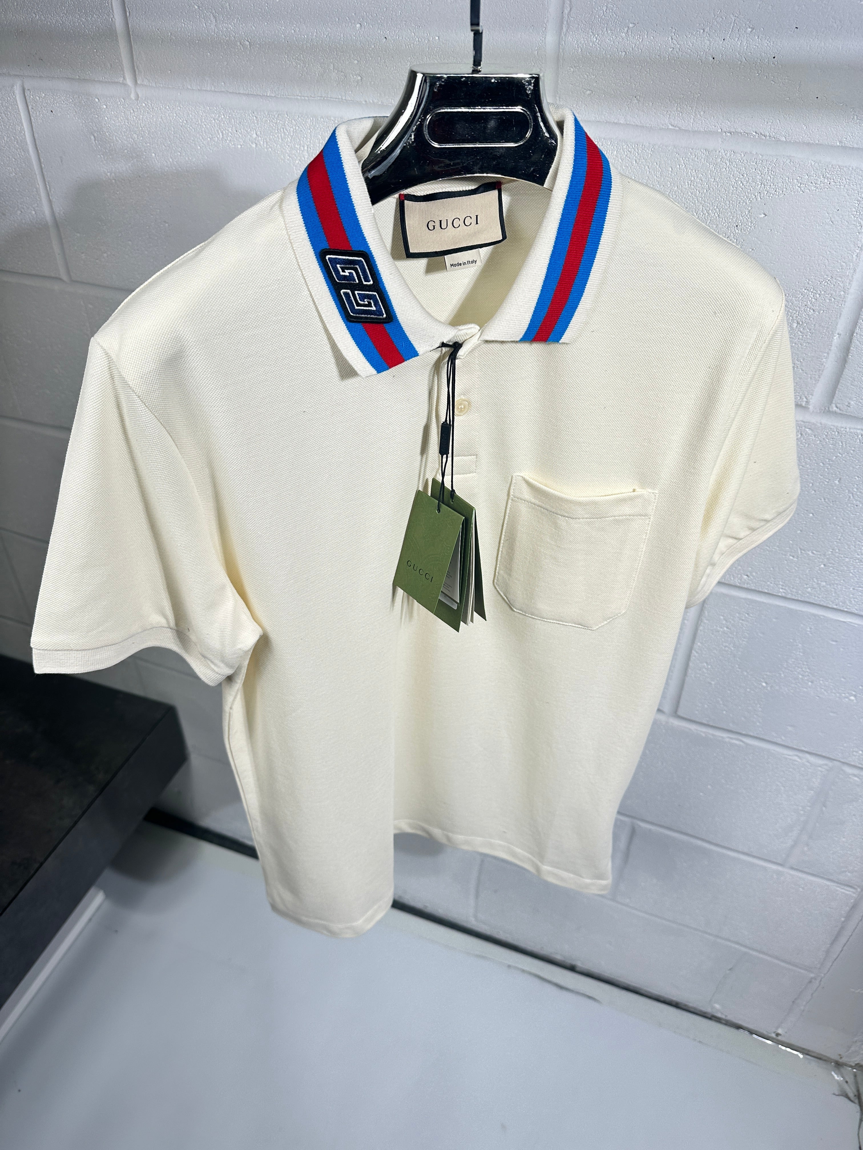 Gucci polo beige